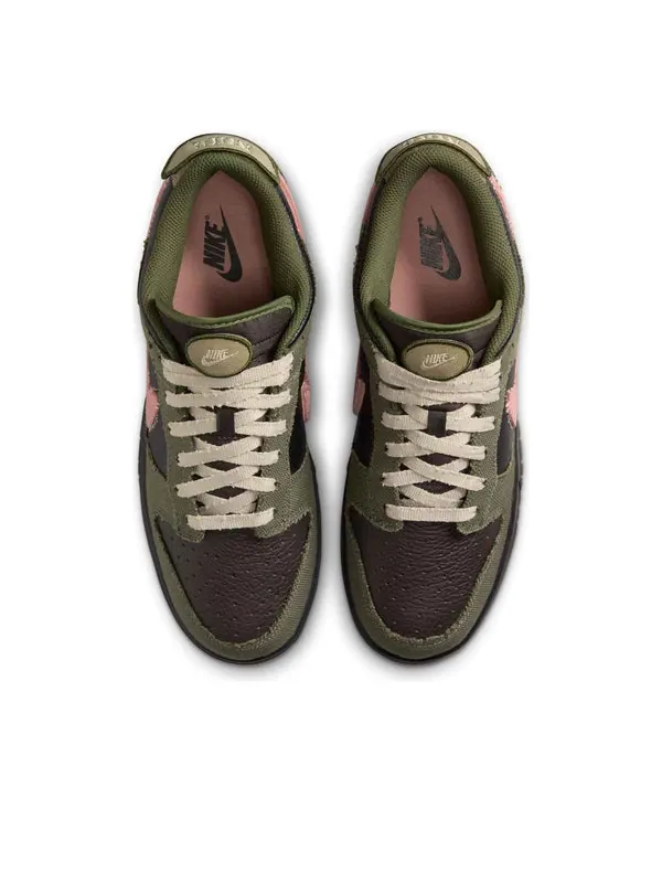 Кроссовки dunk low Nike — изображение 4 из 4, оливковый зеленый