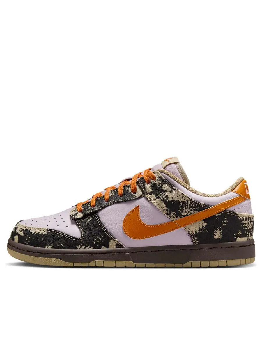 Кроссовки Nike Dunk Low Retro LTD 'Punk Rock Digital Camo' — изображение 1 из 6, фиолетовый