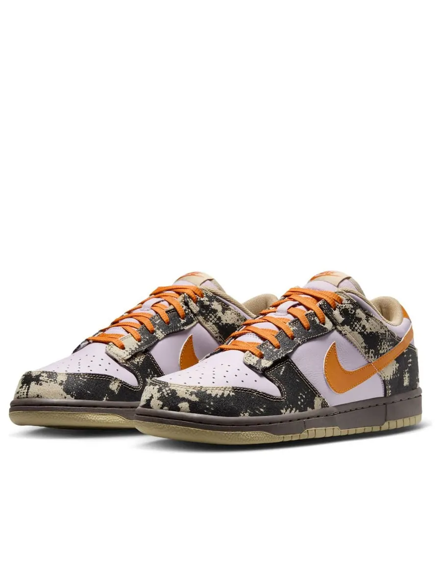 Кроссовки Nike Dunk Low Retro LTD 'Punk Rock Digital Camo' — изображение 3 из 6, фиолетовый