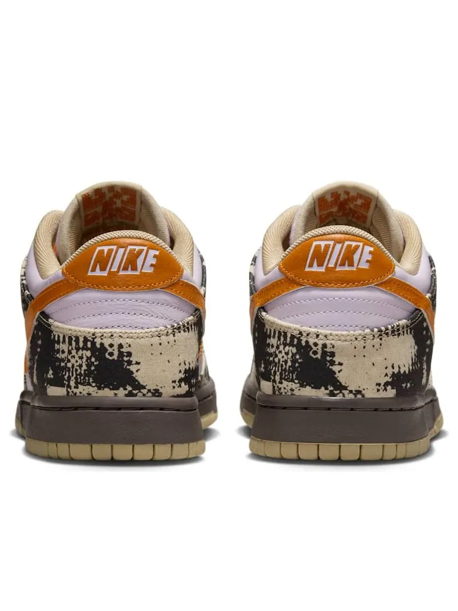 Кроссовки Nike Dunk Low Retro LTD 'Punk Rock Digital Camo' — изображение 5 из 6, фиолетовый