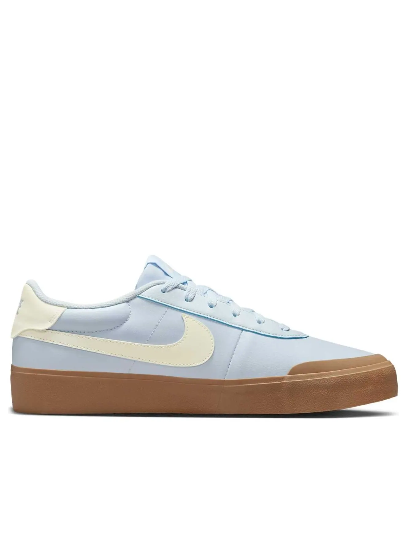 Кроссовки Nike Court Shot 'Blue Tint Gum Light Brown Sail' — изображение 6 из 6, синий