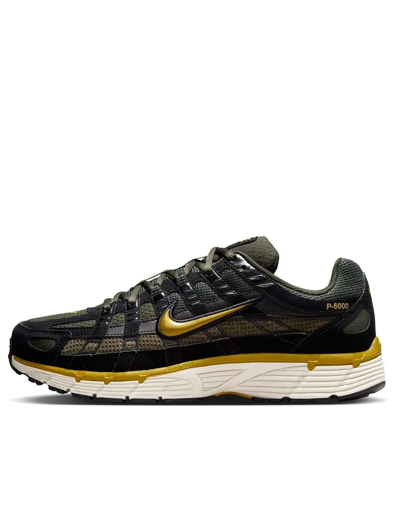 Кроссовки Nike P-6000 SE 'Black Sequoia Ochre' — изображение 1 из 6, черный