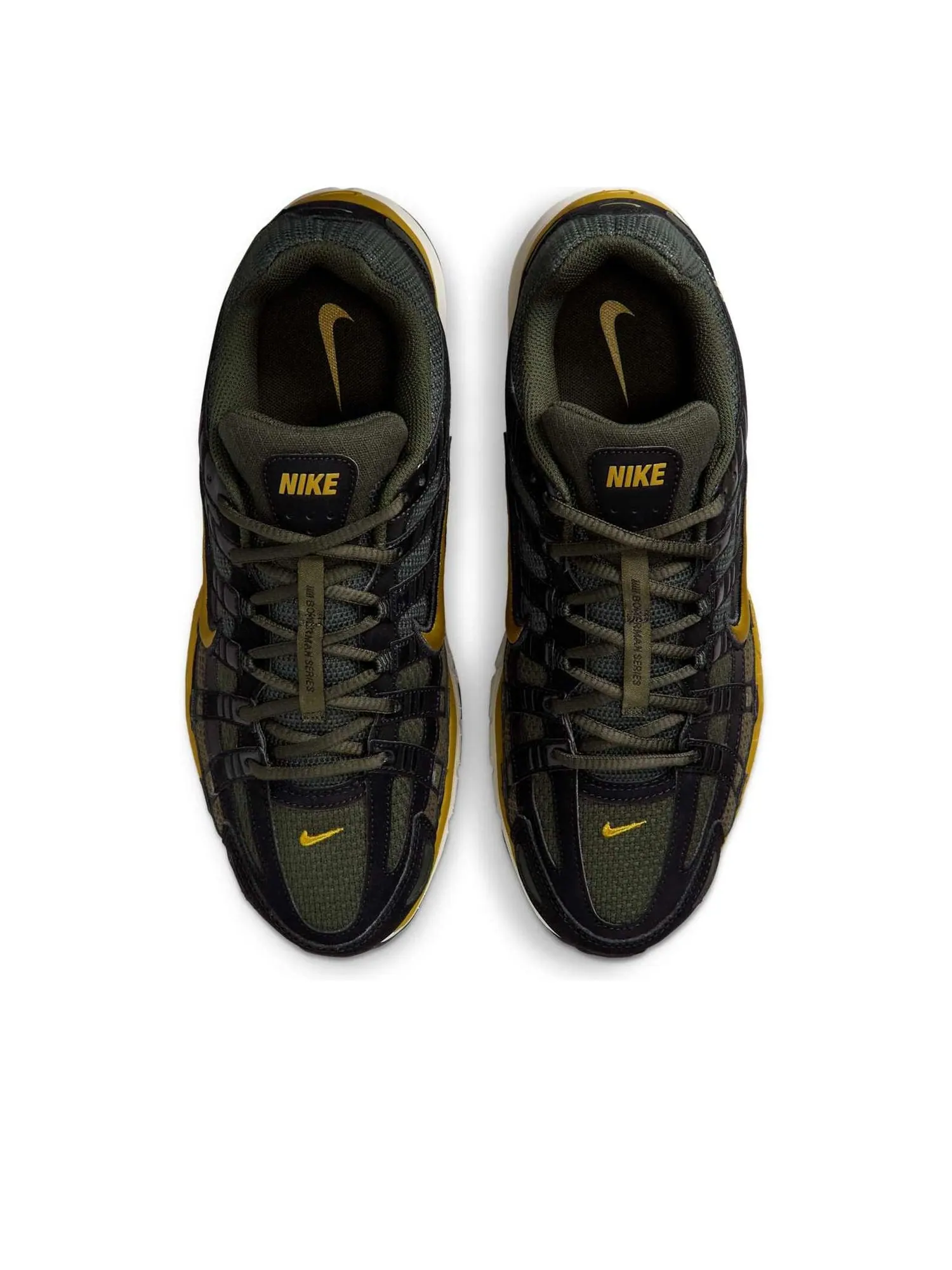 Кроссовки Nike P-6000 SE 'Black Sequoia Ochre' — изображение 2 из 6, черный