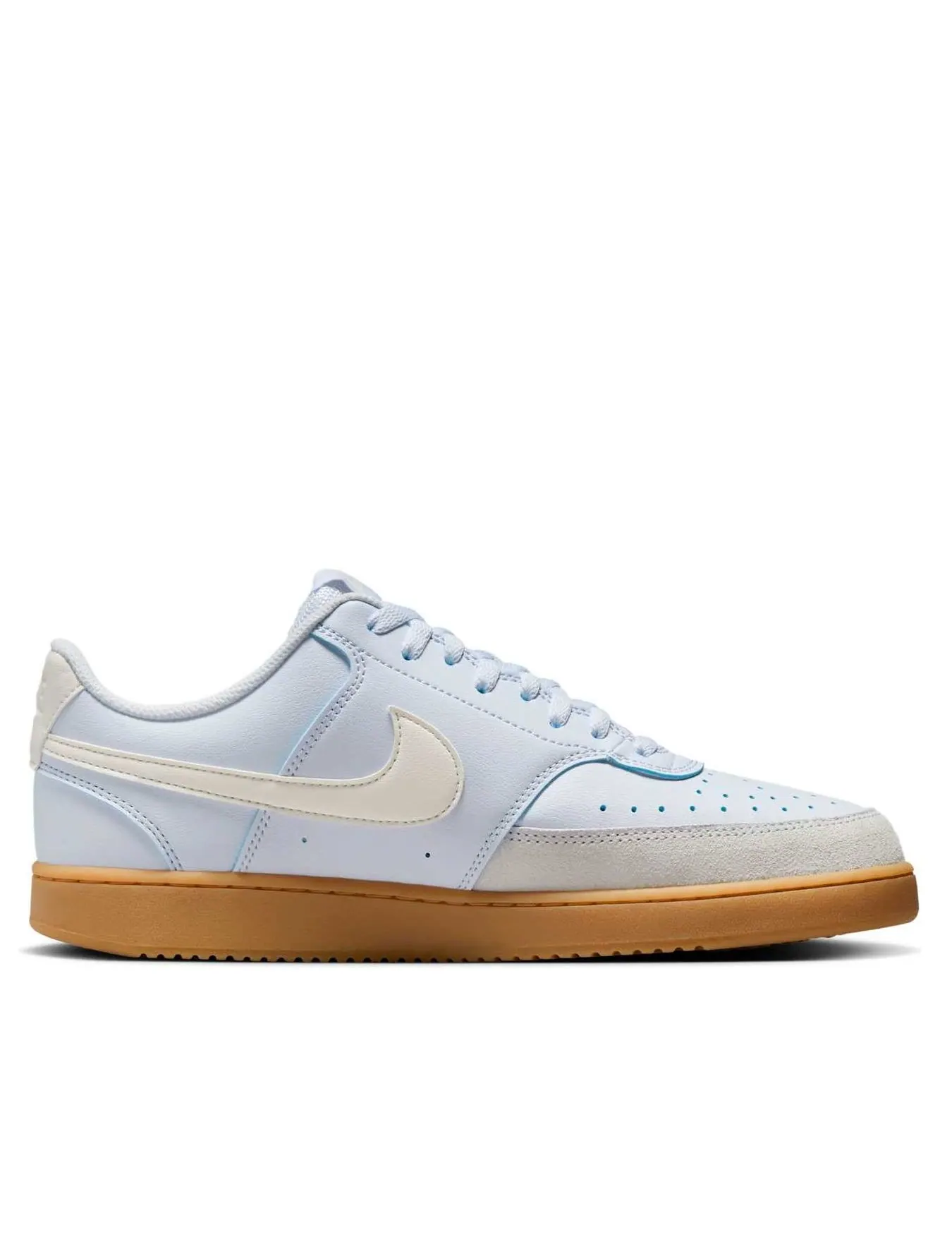 Кроссовки Nike Court Vision Low 'Football Grey Gum Pale Ivory' — изображение 2 из 6, синий