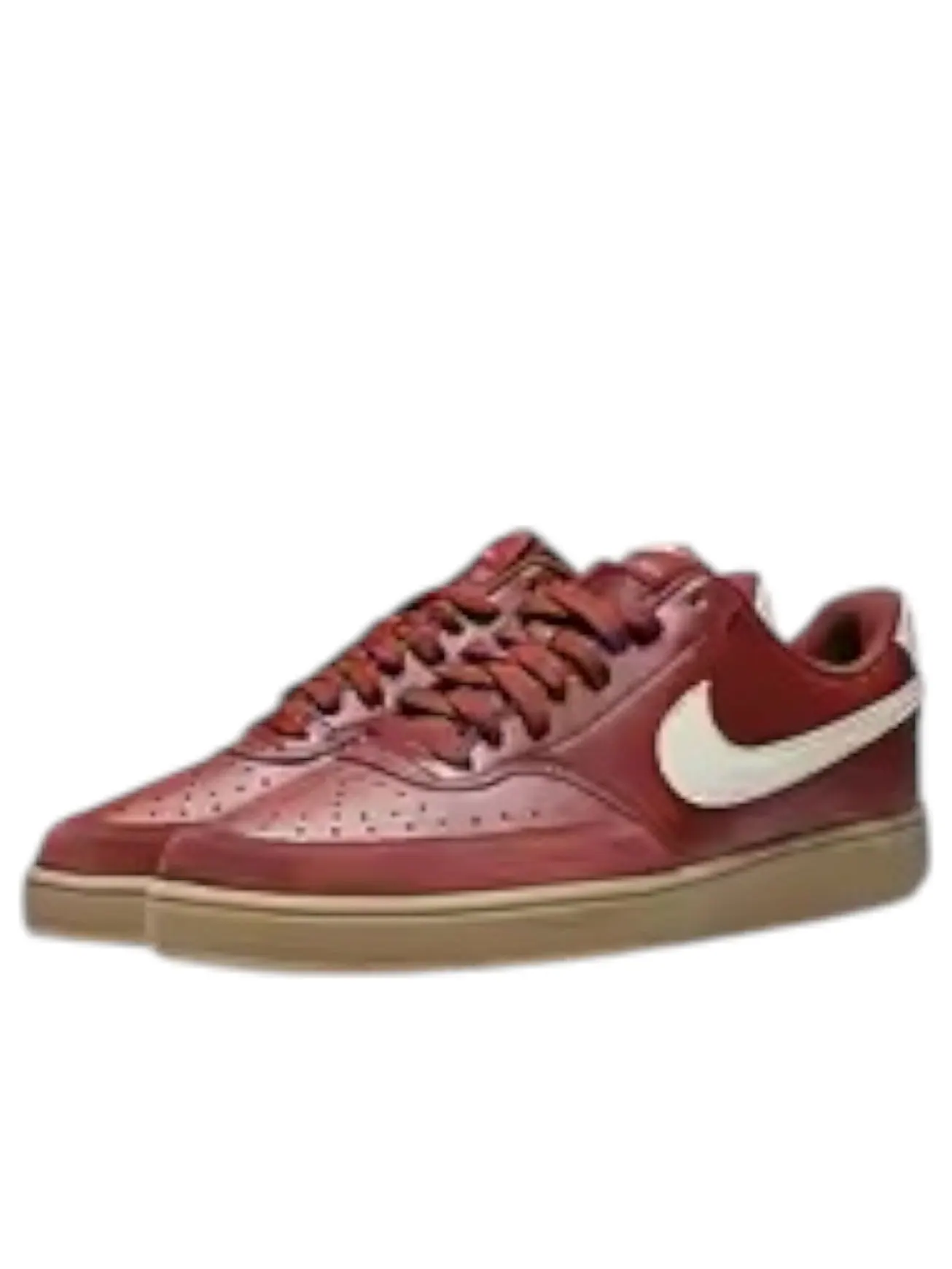 Nike Court Vision Low 'Red White' — изображение 2 из 4