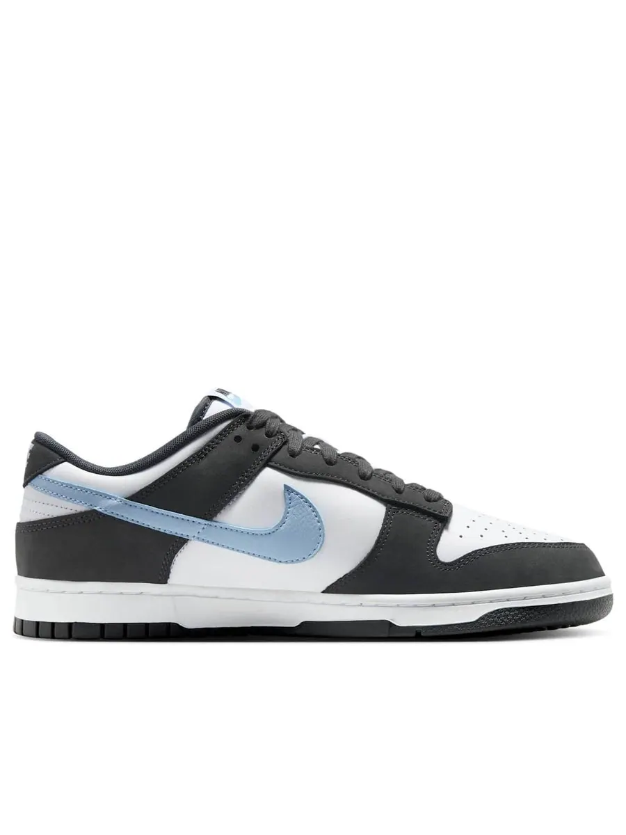 Кроссовки Nike Dunk Low 'White Anthracite Light Armory Blue' — изображение 2 из 6, белый