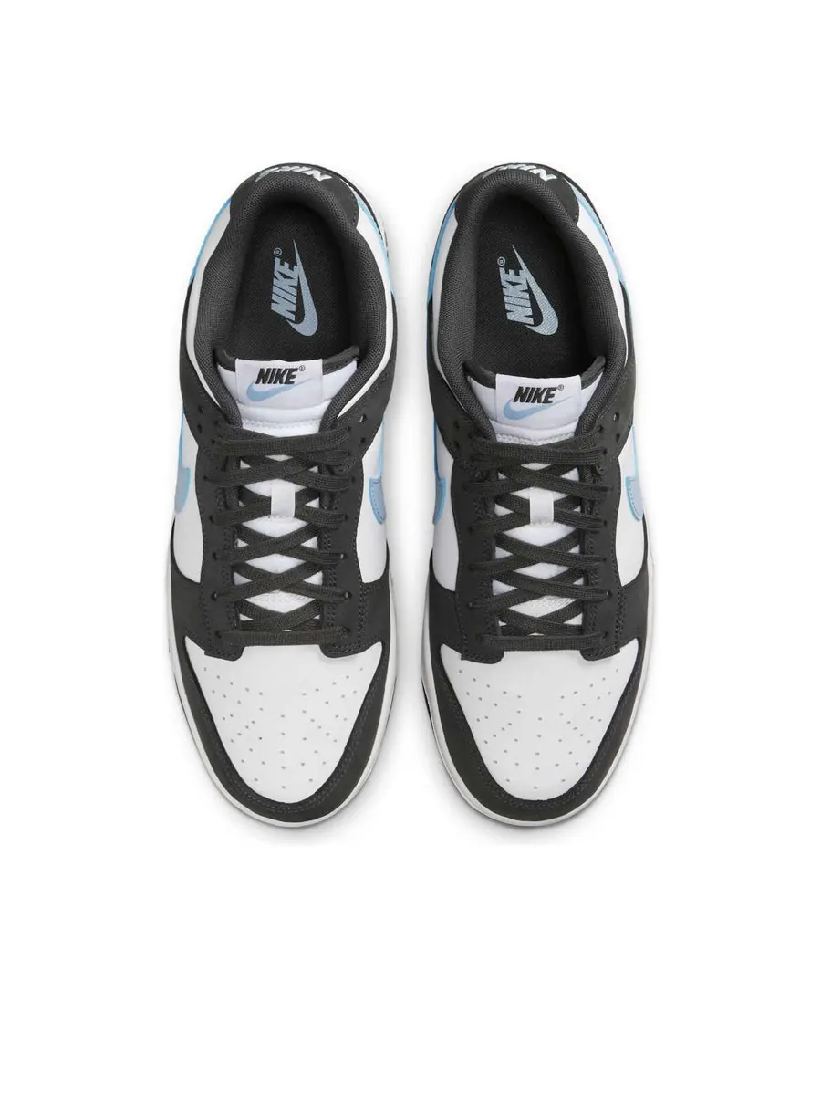 Кроссовки Nike Dunk Low 'White Anthracite Light Armory Blue' — изображение 4 из 6, белый
