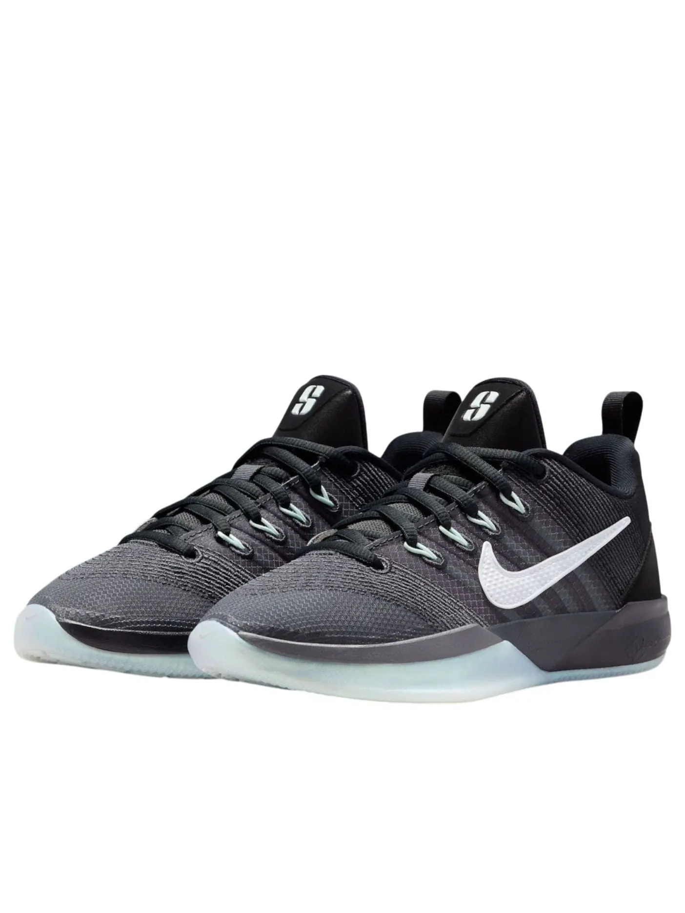 (GS) Nike Sabrina 3 'Black Dark Smoke Grey' — изображение 2 из 6