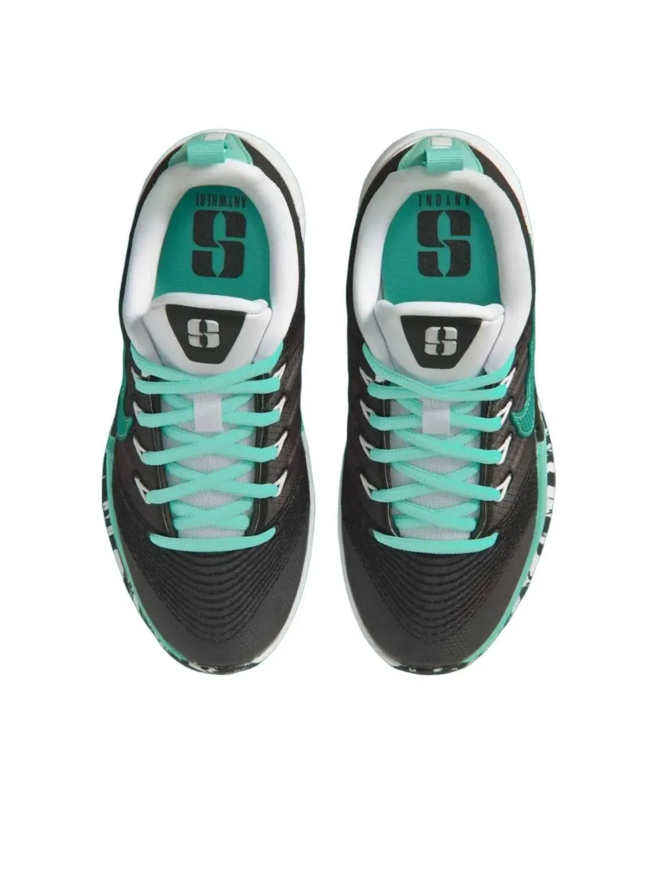 Кроссовки (GS) Nike Sabrina 3 'Black Mint' — изображение 3 из 6, черный