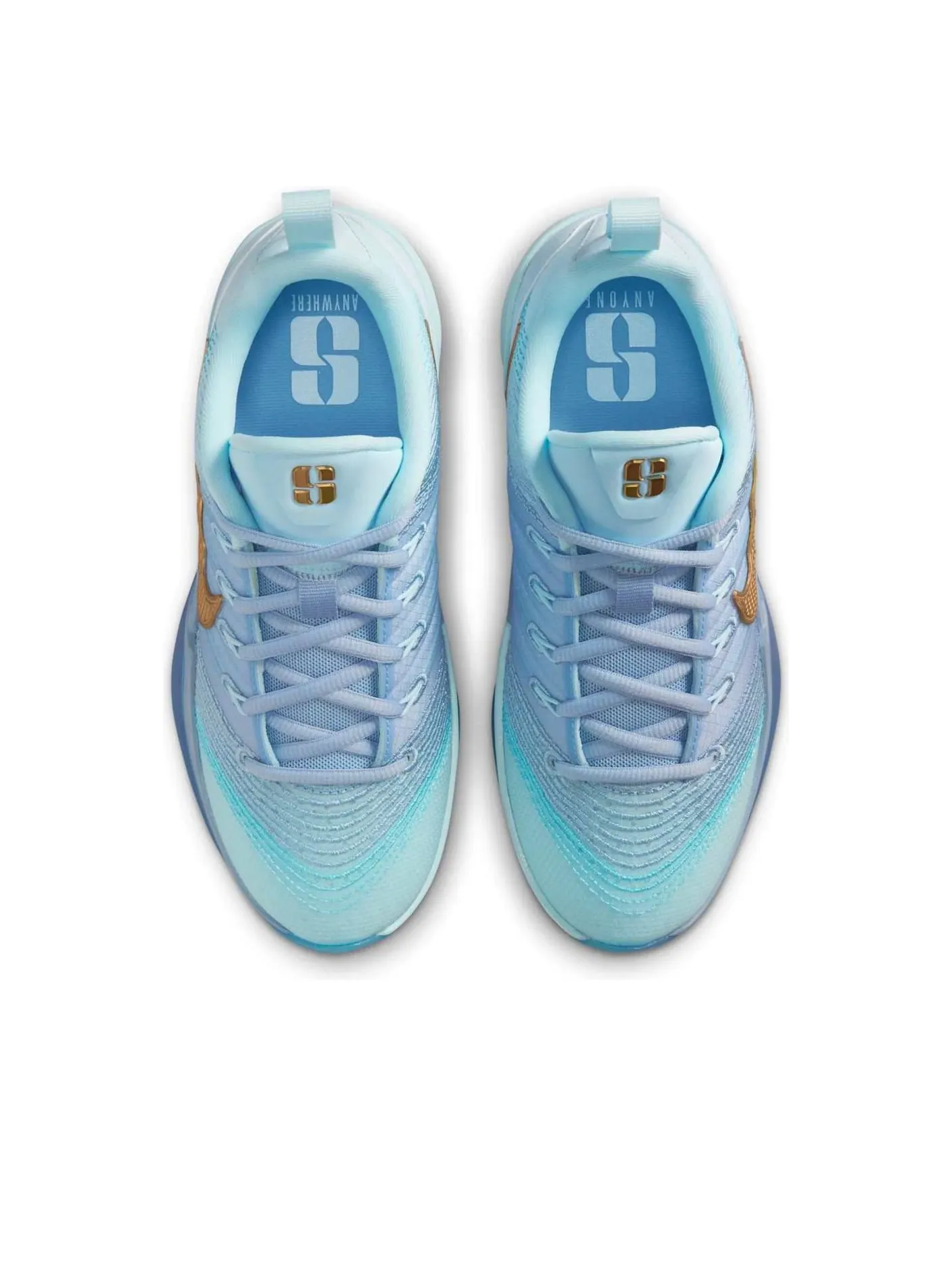 Кроссовки (GS) Nike Sabrina 3 'Blueprint' — изображение 2 из 6, синий