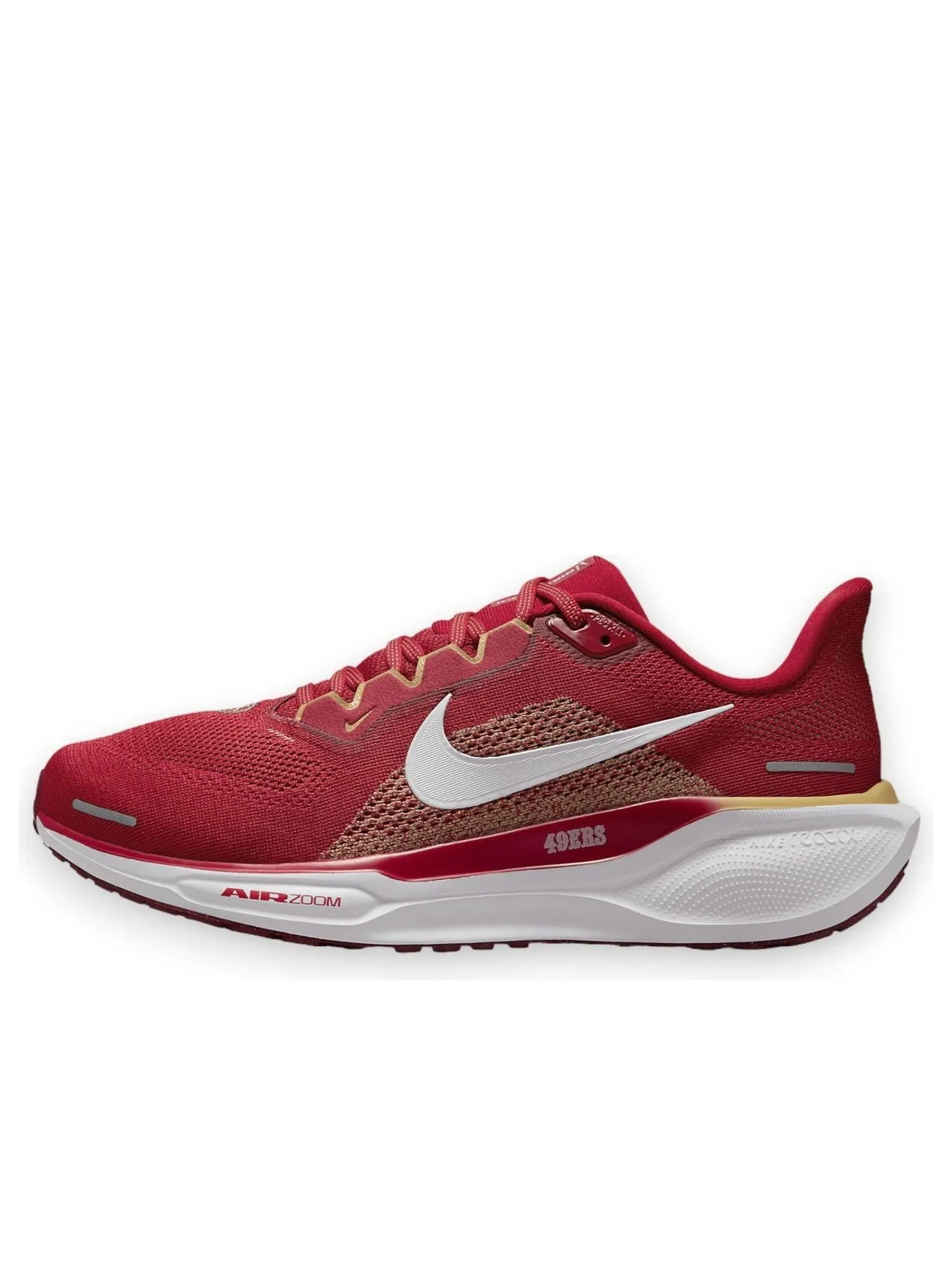 Кроссовки Nike x NFL Pegasus 41 'San Francisco 49ers' — изображение 1 из 6, красный/белый/золотистый
