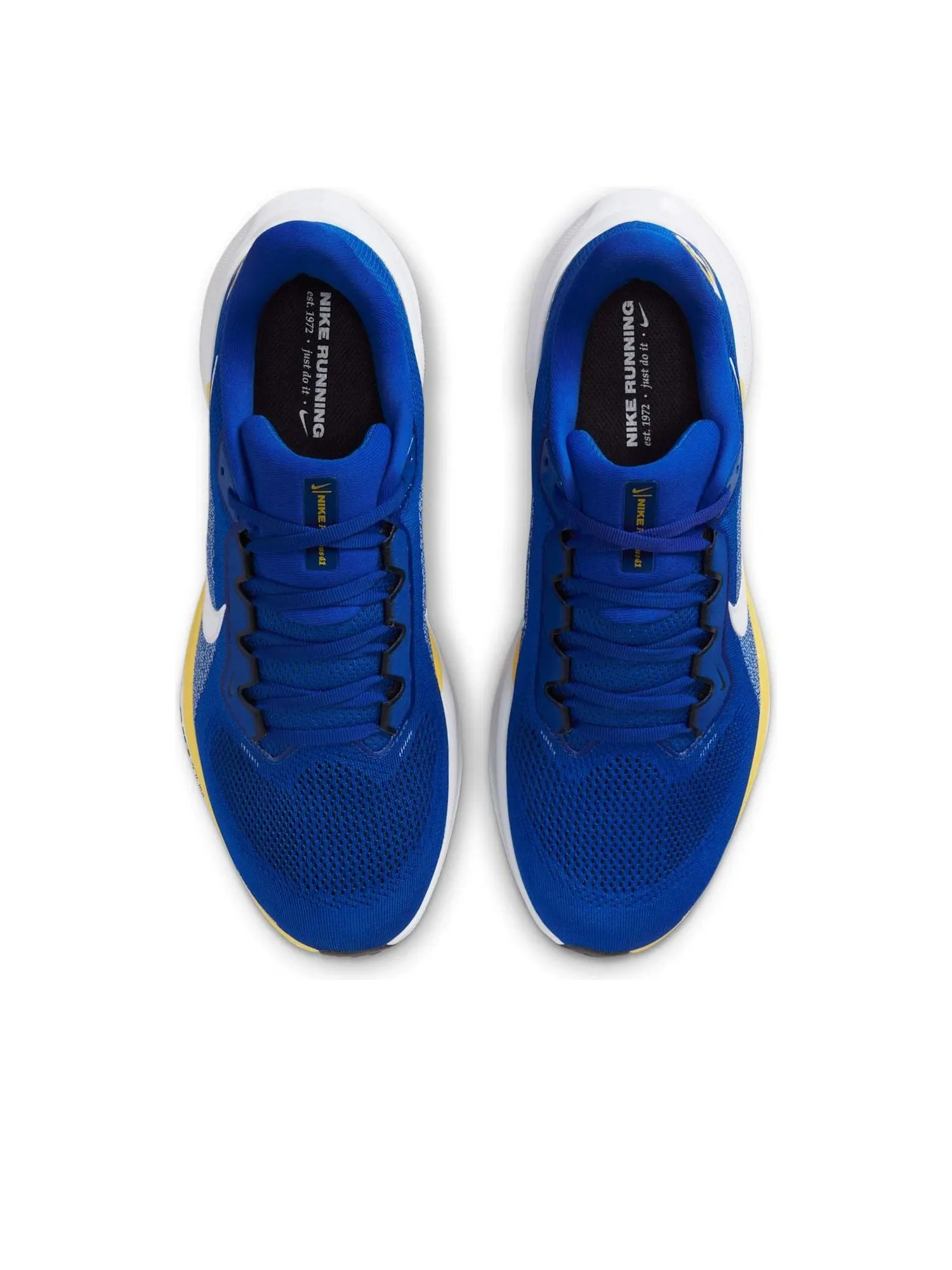 Кроссовки Nike x NFL Pegasus 41 'Los Angeles Rams' — изображение 2 из 6, черный/золотистый