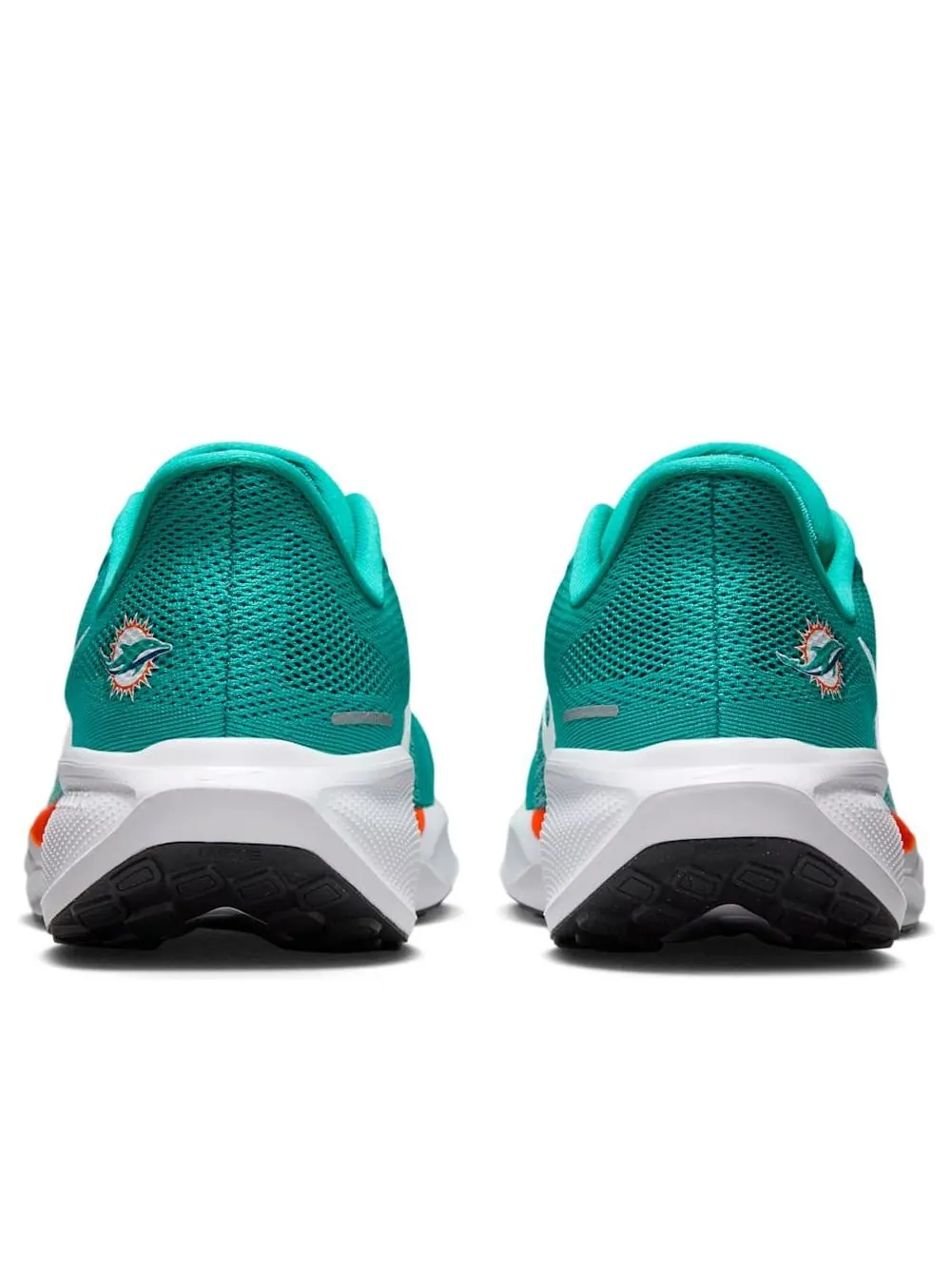 Кроссовки Nike x NFL Pegasus 41 'Miami Dolphins' — изображение 3 из 6, зеленый/черный/оранжевый