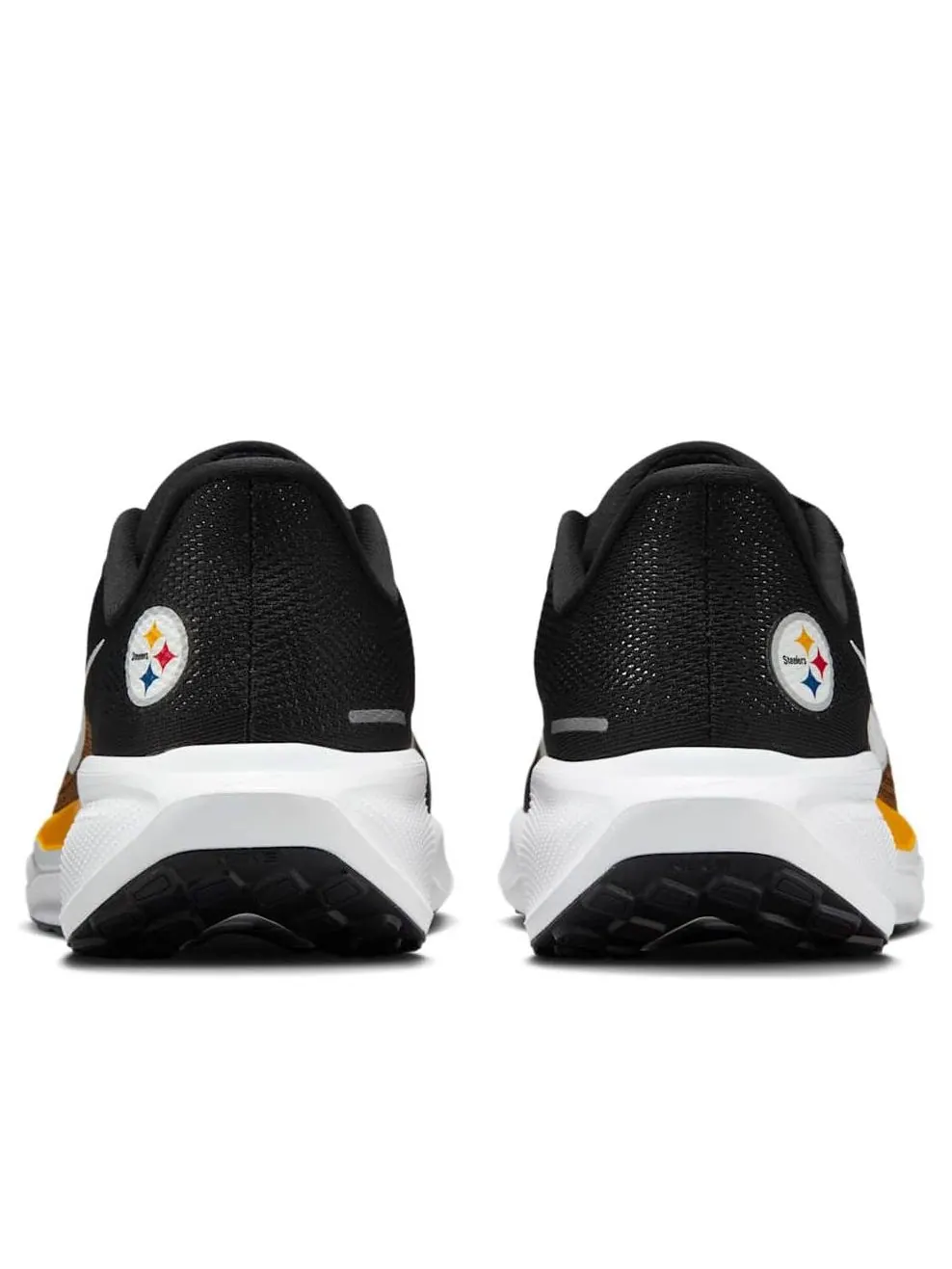 Кроссовки Nike Pegasus 41 NFL 'Pittsburgh Steelers' — изображение 3 из 6, черный/белый/золотистый