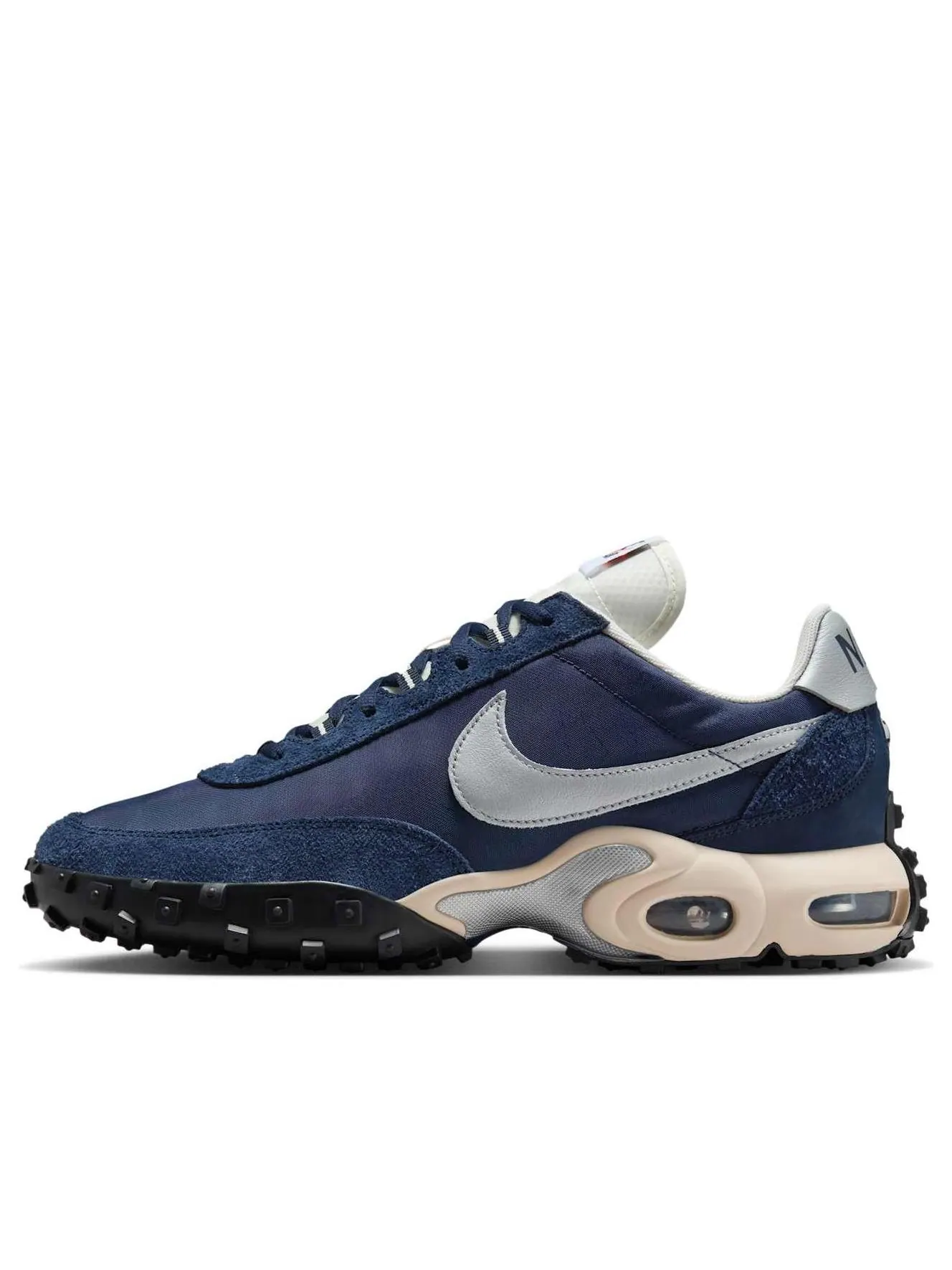 Кроссовки Nike Air Max Waffle Racer SP 'Navy Silver' — изображение 1 из 6, темно-синий