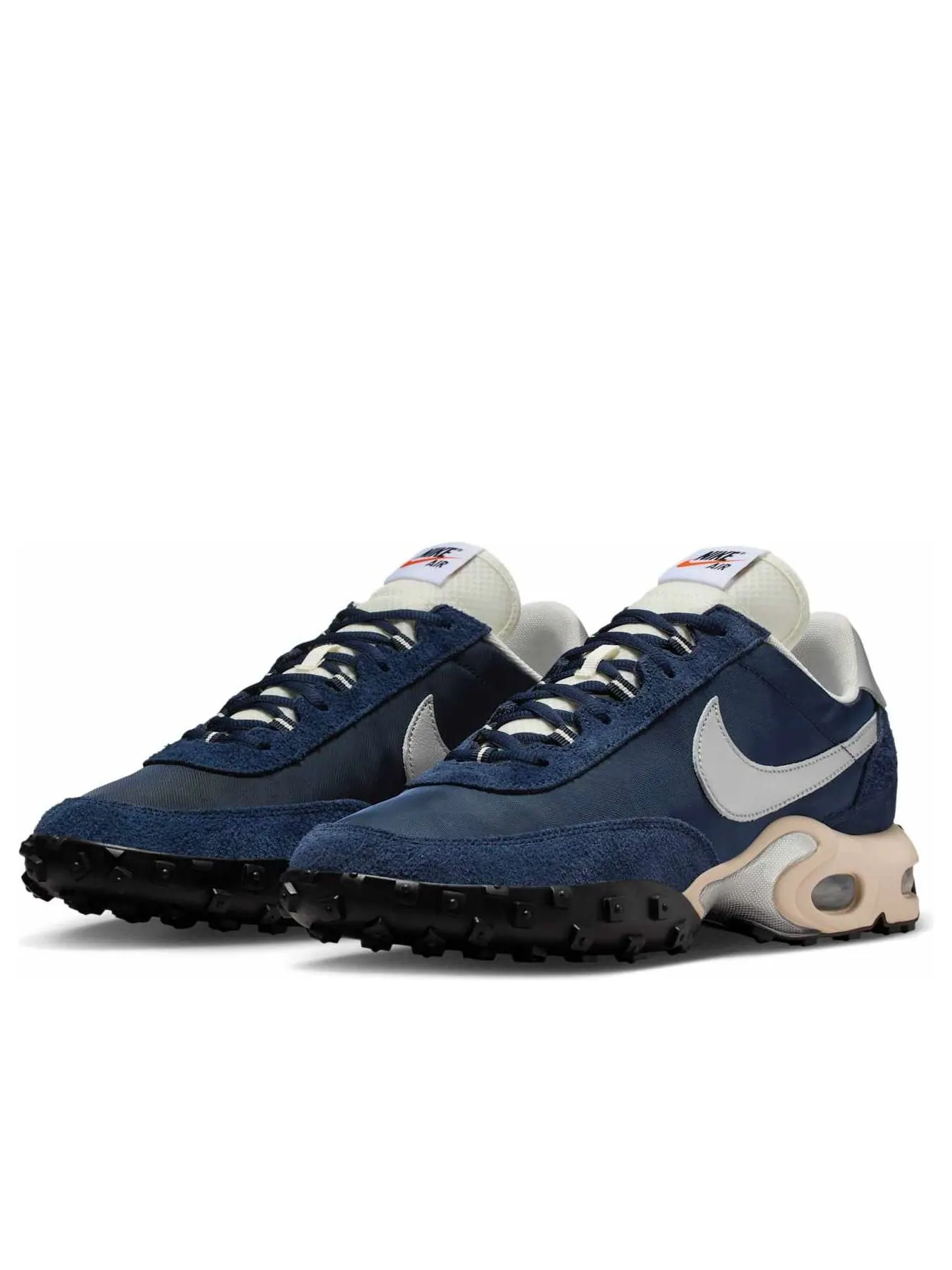 Кроссовки Nike Air Max Waffle Racer SP 'Navy Silver' — изображение 4 из 6, темно-синий