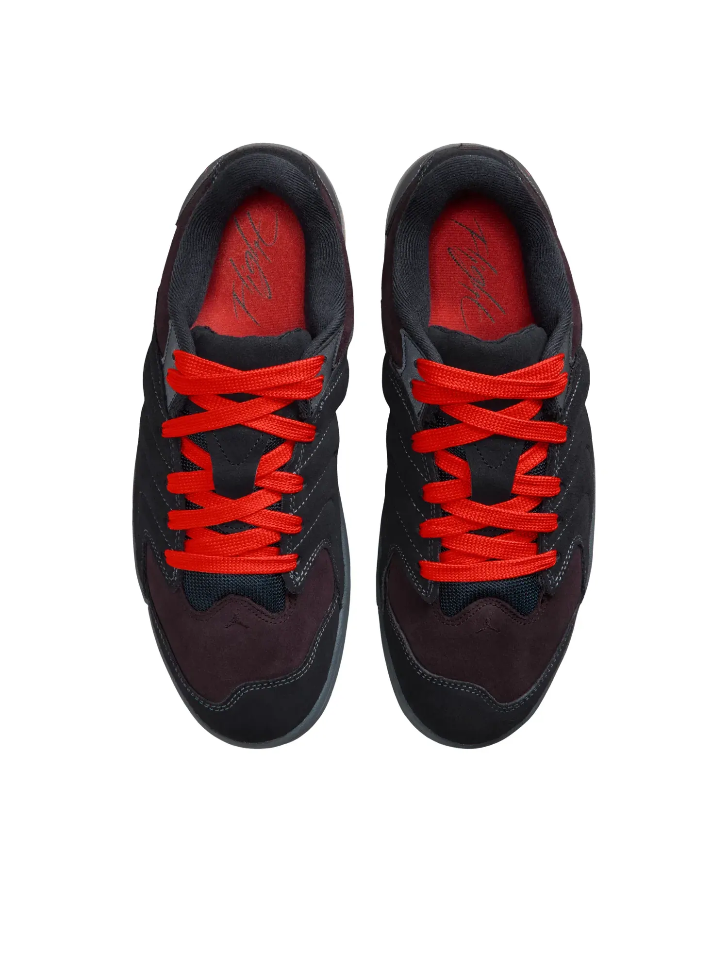Мужские кроссовки с шнуровкой из замши модель Air Jordan Session — изображение 3 из 7, бордовый