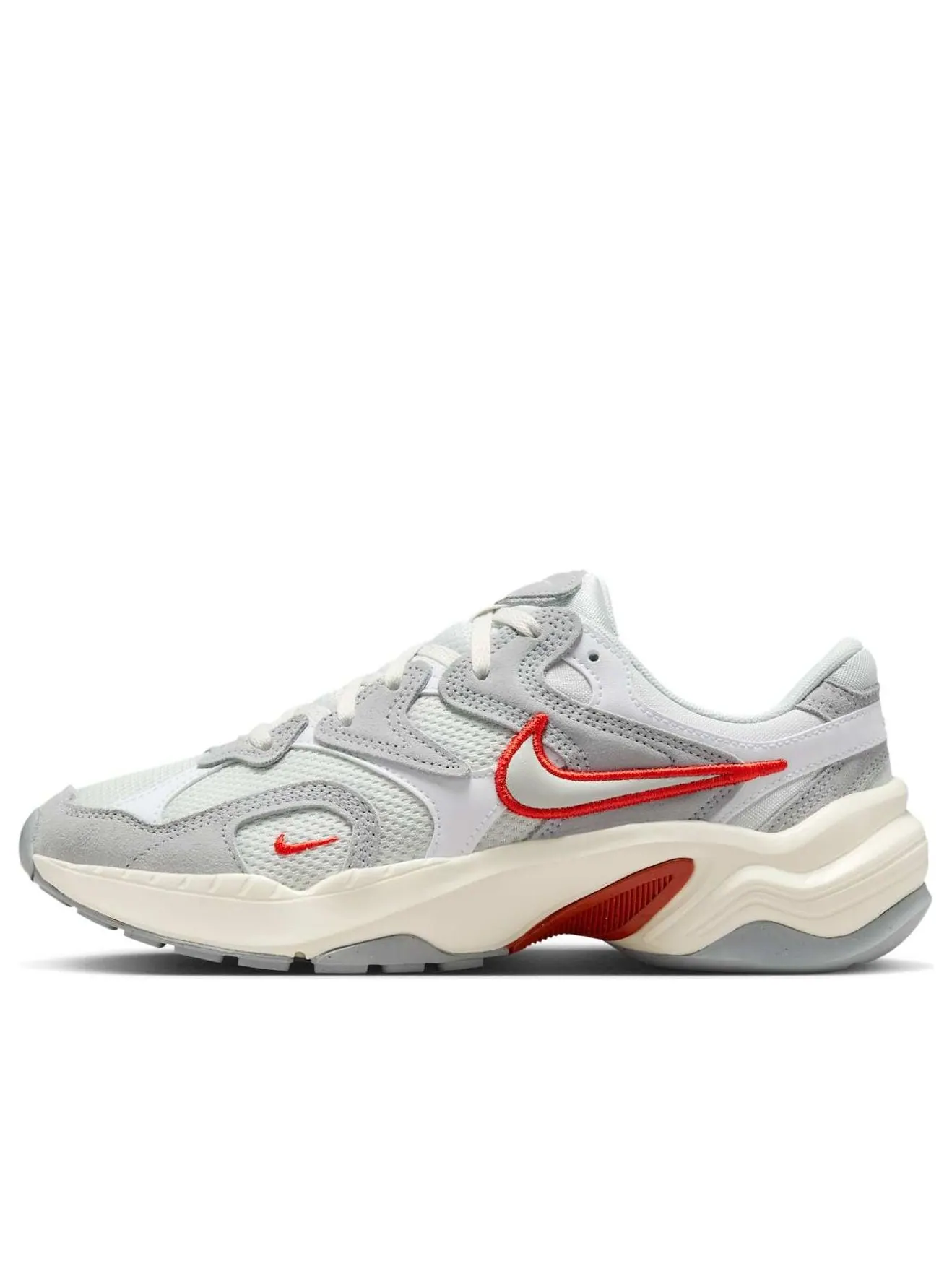 (WMNS) Nike AL8 'Wolf Grey Picante Red' — изображение 1 из 6, серый/красный/белый