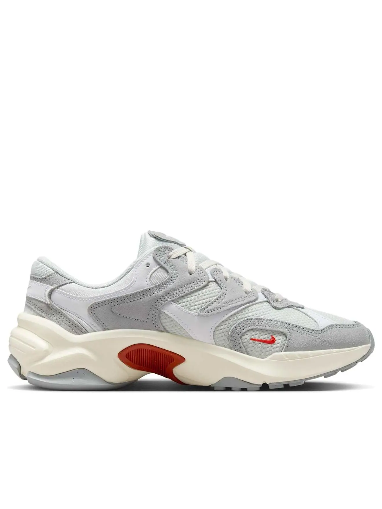 (WMNS) Nike AL8 'Wolf Grey Picante Red' — изображение 6 из 6, серый/красный/белый