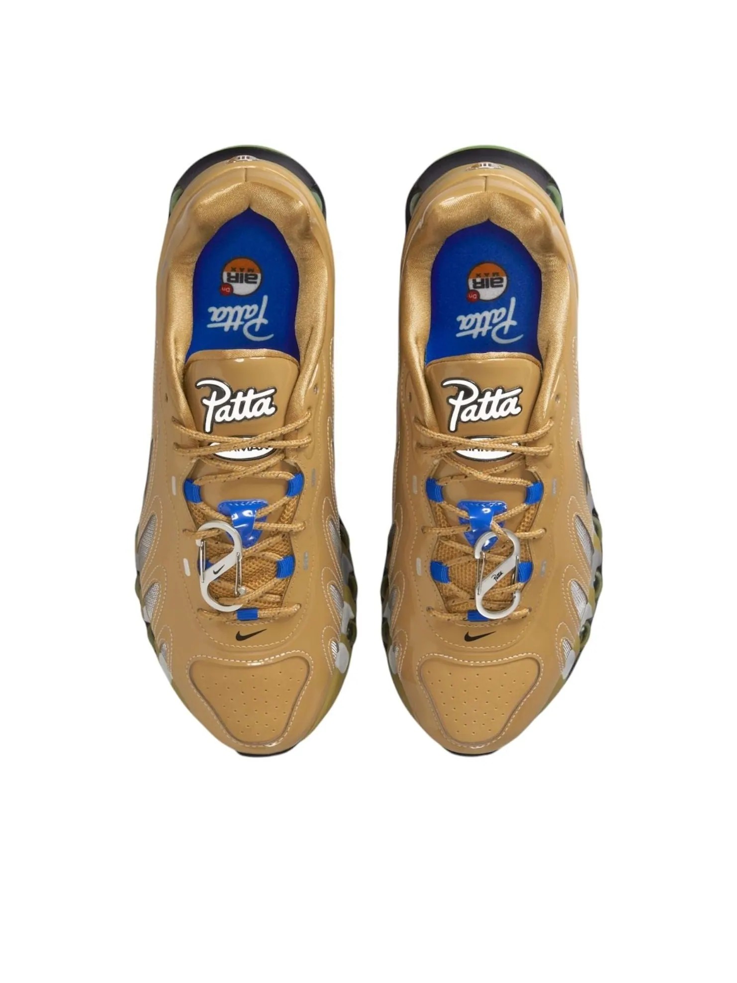 Кроссовки Nike x Patta Air Max DN8 'Club Gold' — изображение 4 из 6, золото