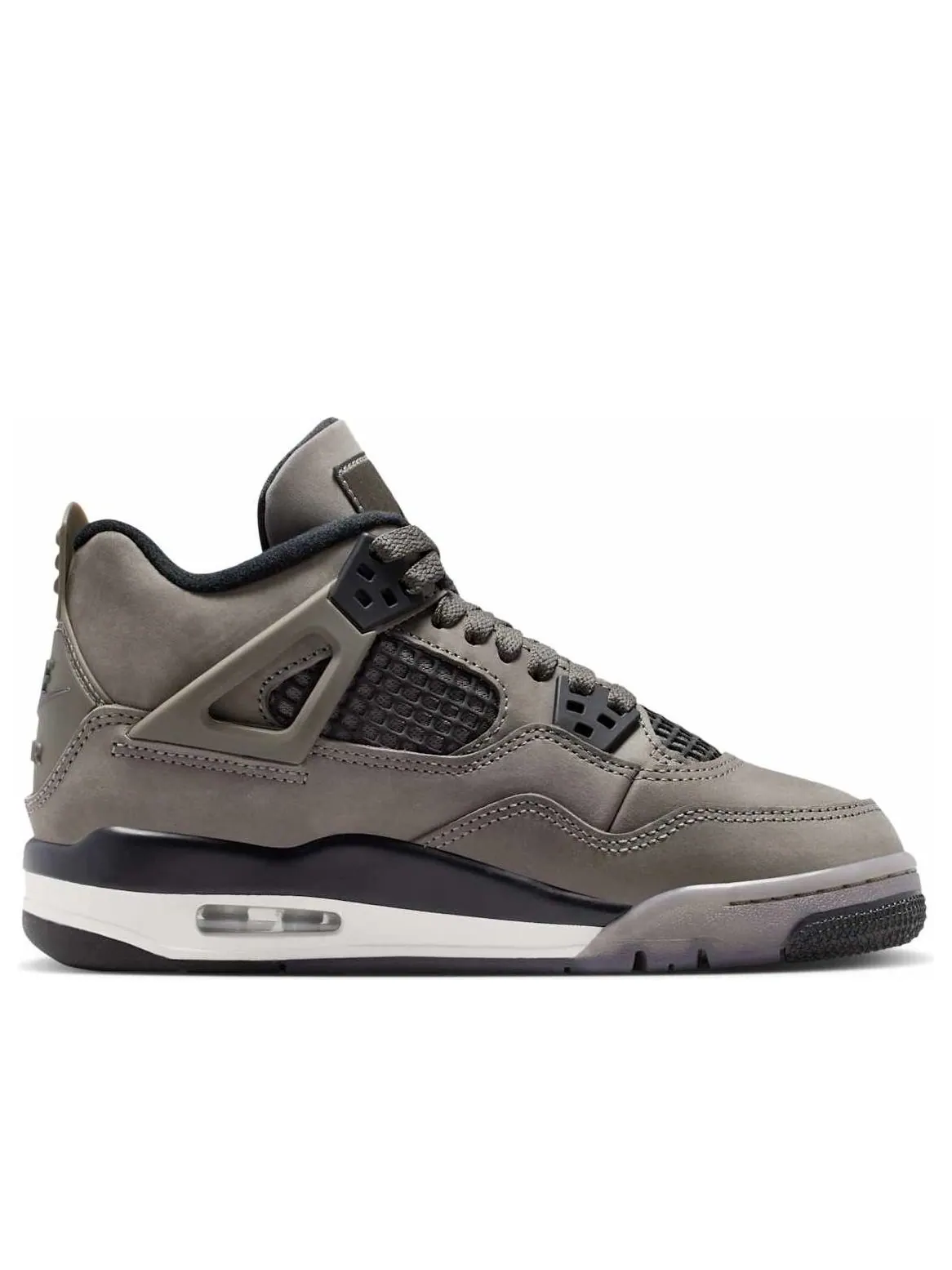 Кроссовки (GS) Air Jordan 4 Retro OG 'Cave Stone' — изображение 2 из 6, серый