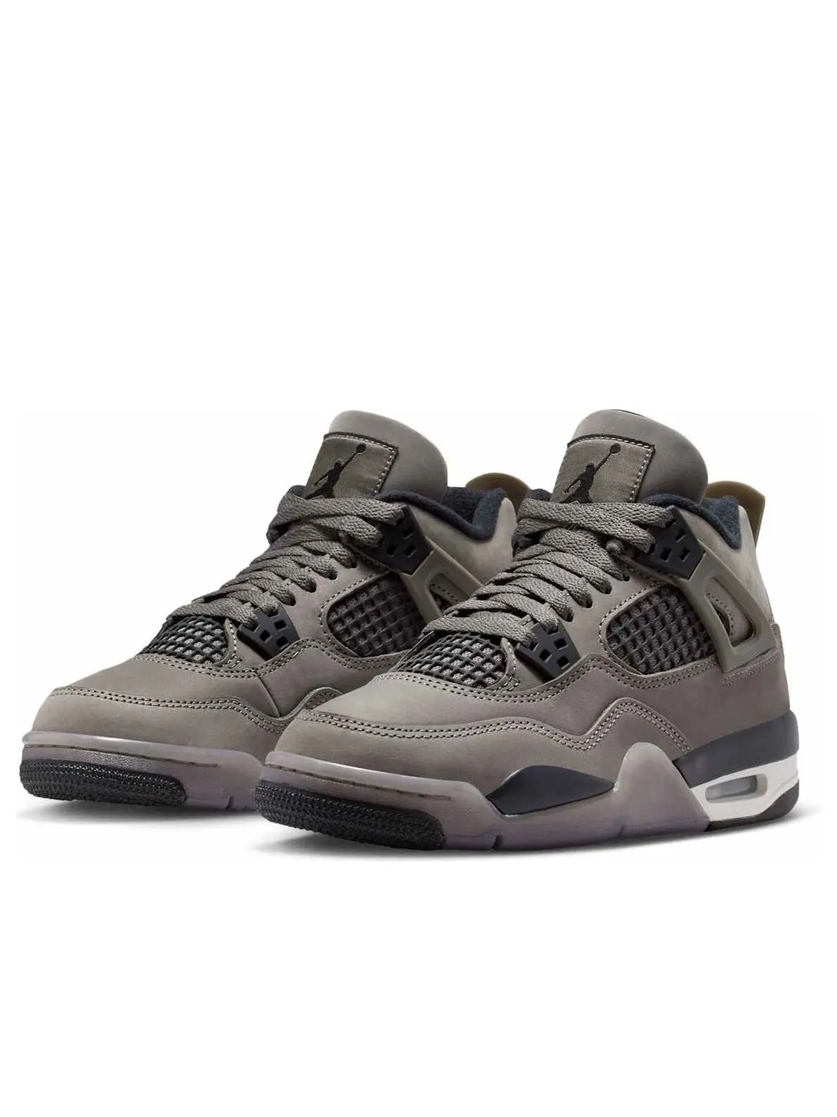 Кроссовки (GS) Air Jordan 4 Retro OG 'Cave Stone' — изображение 3 из 6, серый
