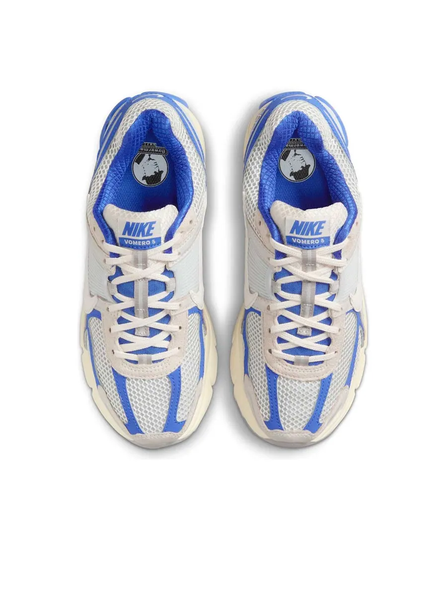 Кроссовки (WMNS) Nike Zoom Vomero 5 'Coconut Milk Game Royal' — изображение 4 из 6, бежевый