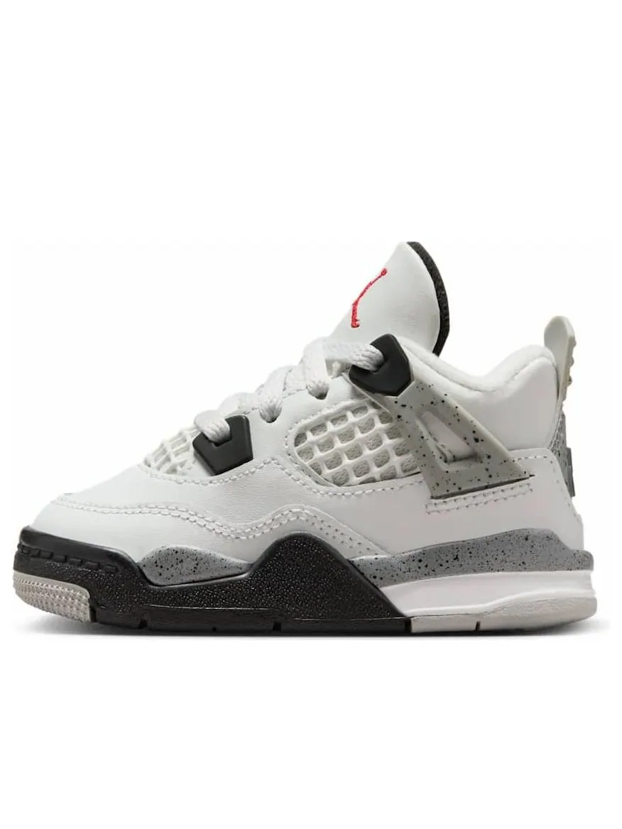 Кроссовки (TD) Air Jordan 4 Retro OG 'White Cement' 2025 — изображение 1 из 6, белый