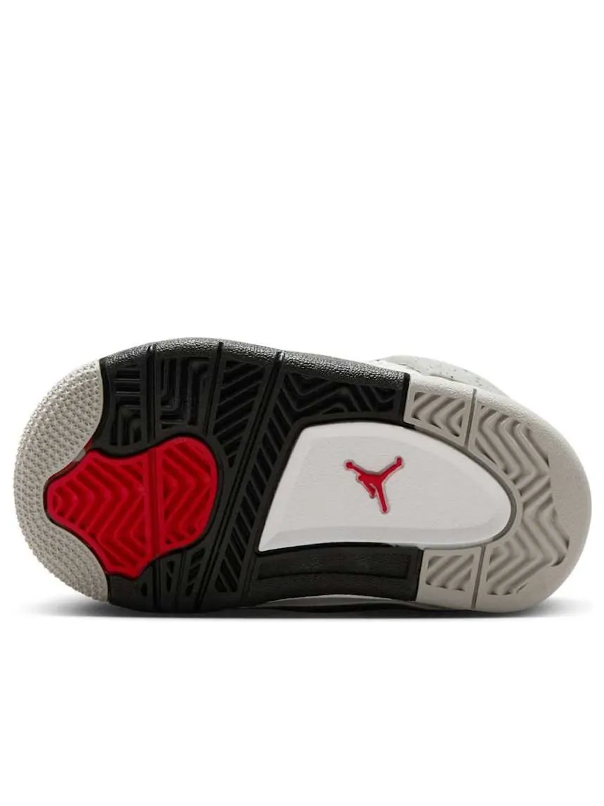 Кроссовки (TD) Air Jordan 4 Retro OG 'White Cement' 2025 — изображение 6 из 6, белый