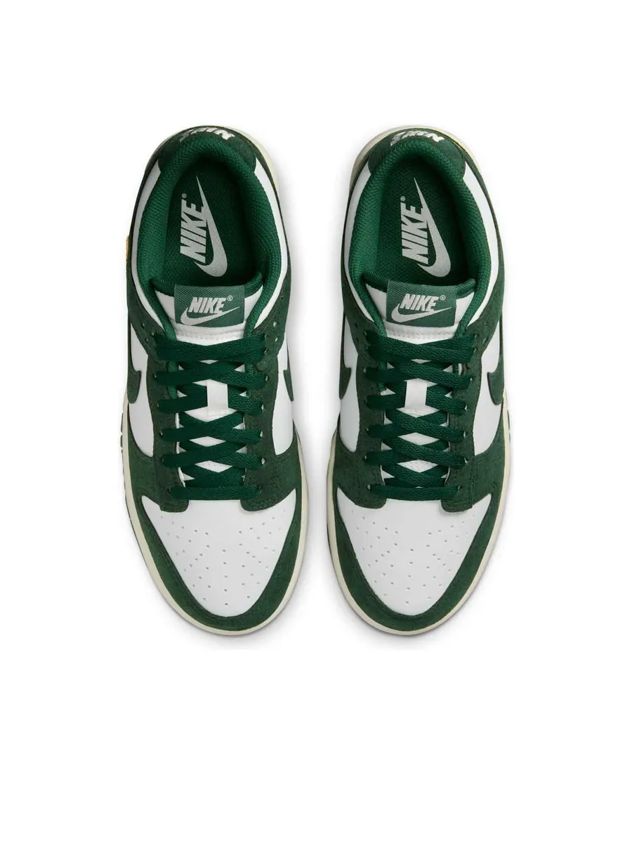 Кроссовки (WMNS) Nike Dunk Low 'Gorge Green Gold Mini Swoosh' — изображение 4 из 6, зеленый
