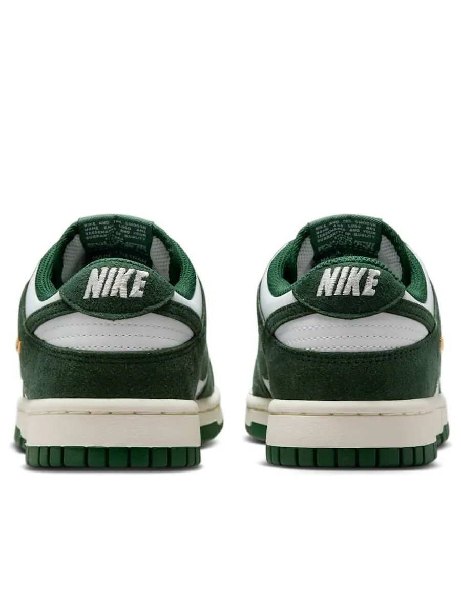 Кроссовки (WMNS) Nike Dunk Low 'Gorge Green Gold Mini Swoosh' — изображение 5 из 6, зеленый