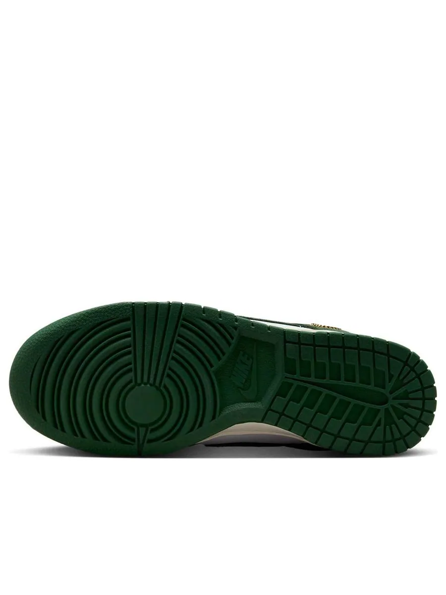 Кроссовки (WMNS) Nike Dunk Low 'Gorge Green Gold Mini Swoosh' — изображение 6 из 6, зеленый