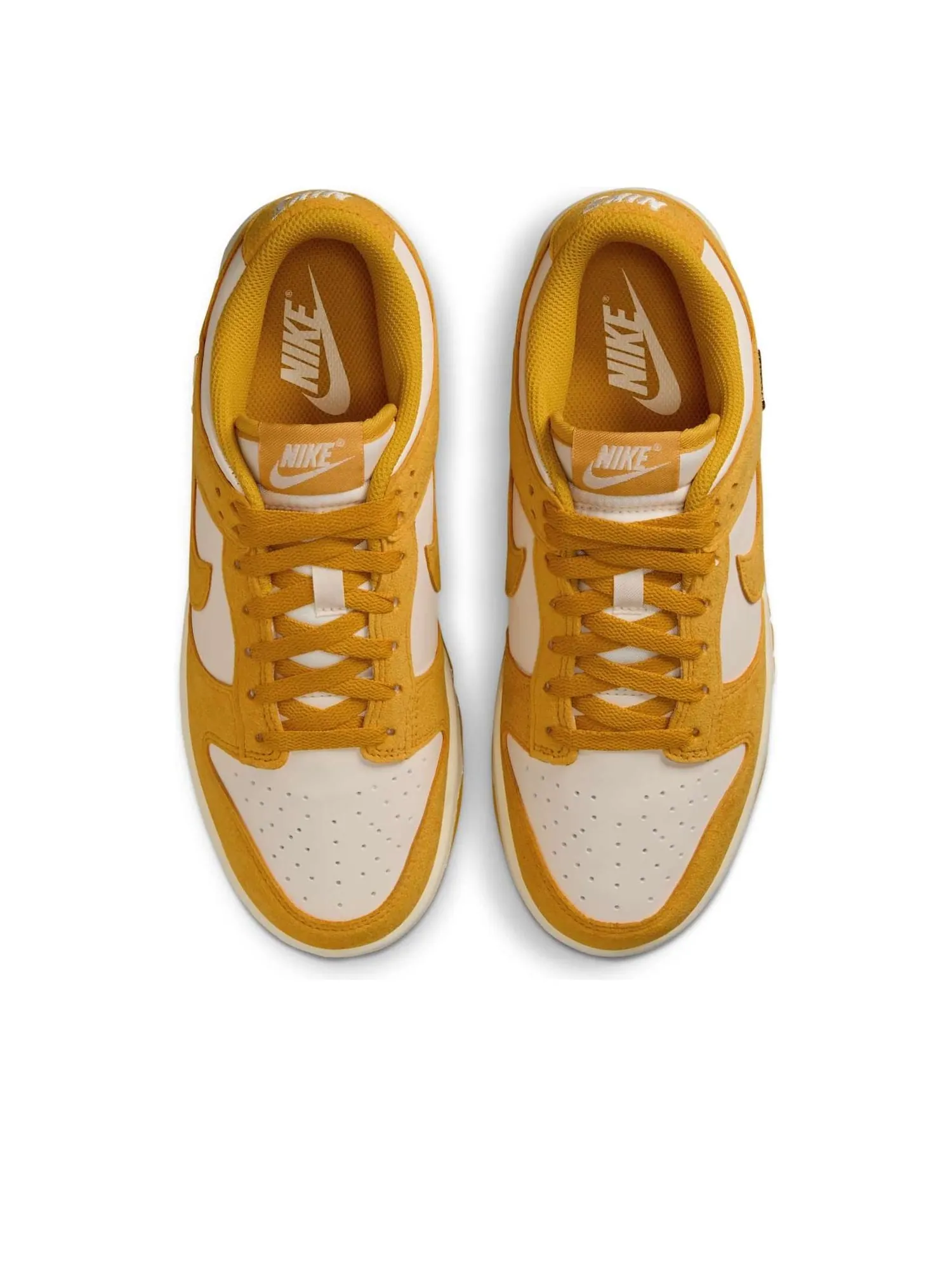 Кроссовки (WMNS) Nike Dunk Low 'Dark Sulfur' — изображение 2 из 6, желтый