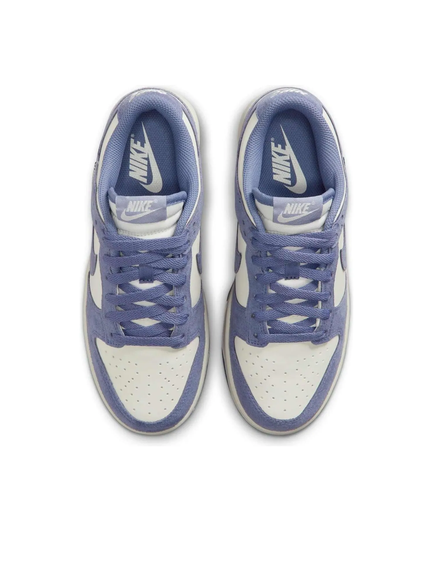 Кроссовки (WMNS) Nike Dunk Low Mini Swoosh 'World Indigo' — изображение 2 из 6, фиолетовый