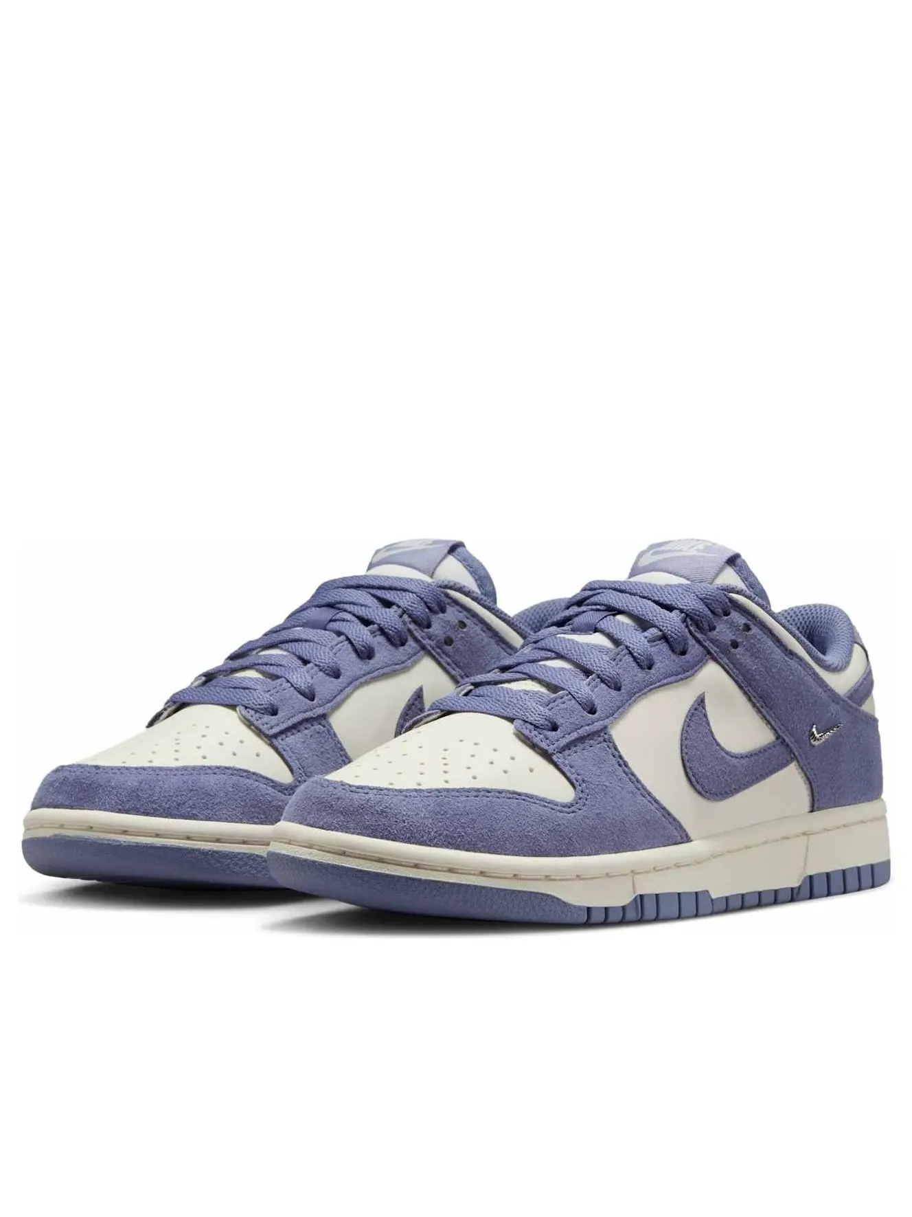 Кроссовки (WMNS) Nike Dunk Low Mini Swoosh 'World Indigo' — изображение 4 из 6, фиолетовый
