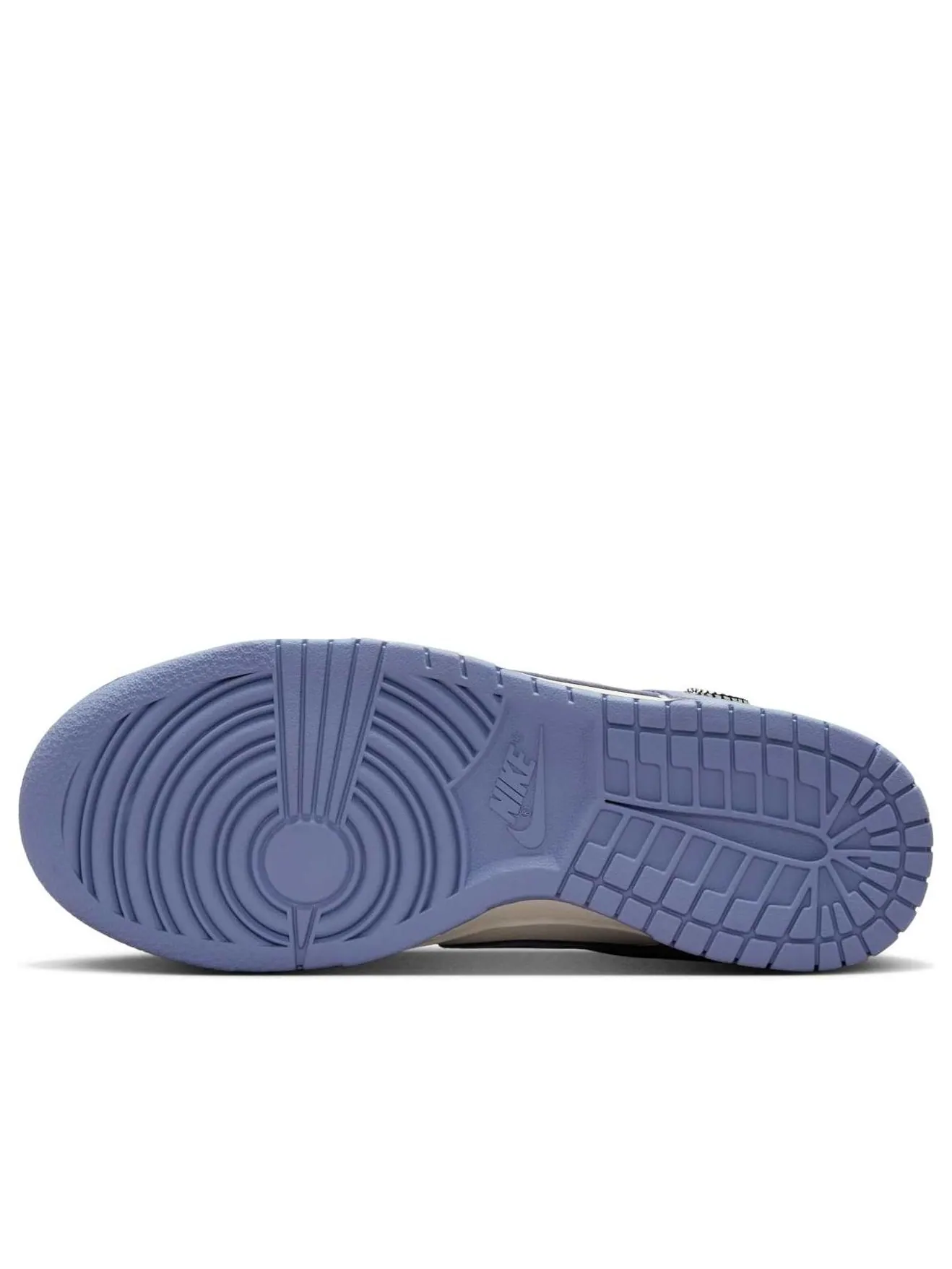Кроссовки (WMNS) Nike Dunk Low Mini Swoosh 'World Indigo' — изображение 5 из 6, фиолетовый