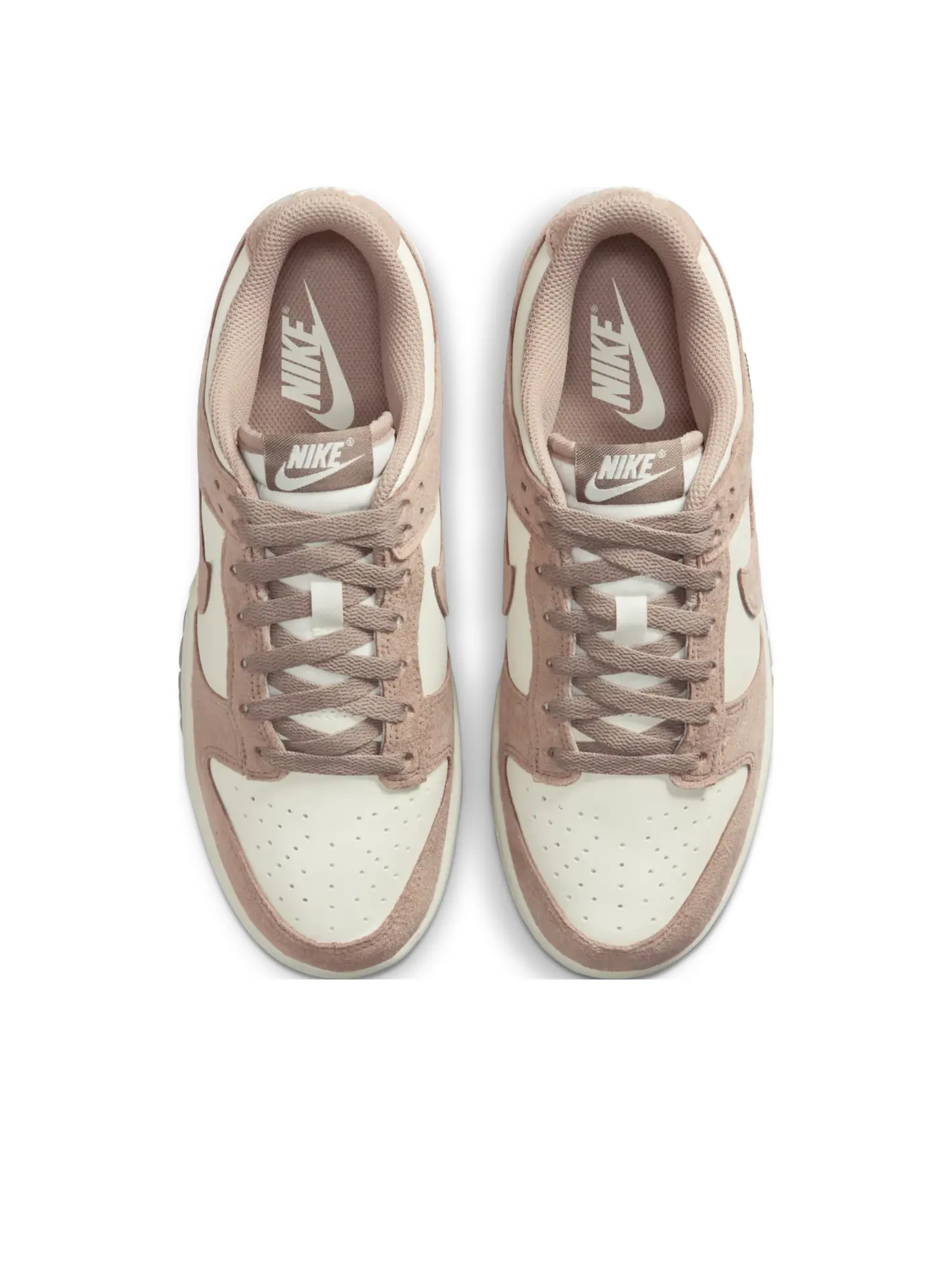 Кроссовки (WMNS) Nike Dunk Low 'Sail Malt' — изображение 2 из 7, коричневый