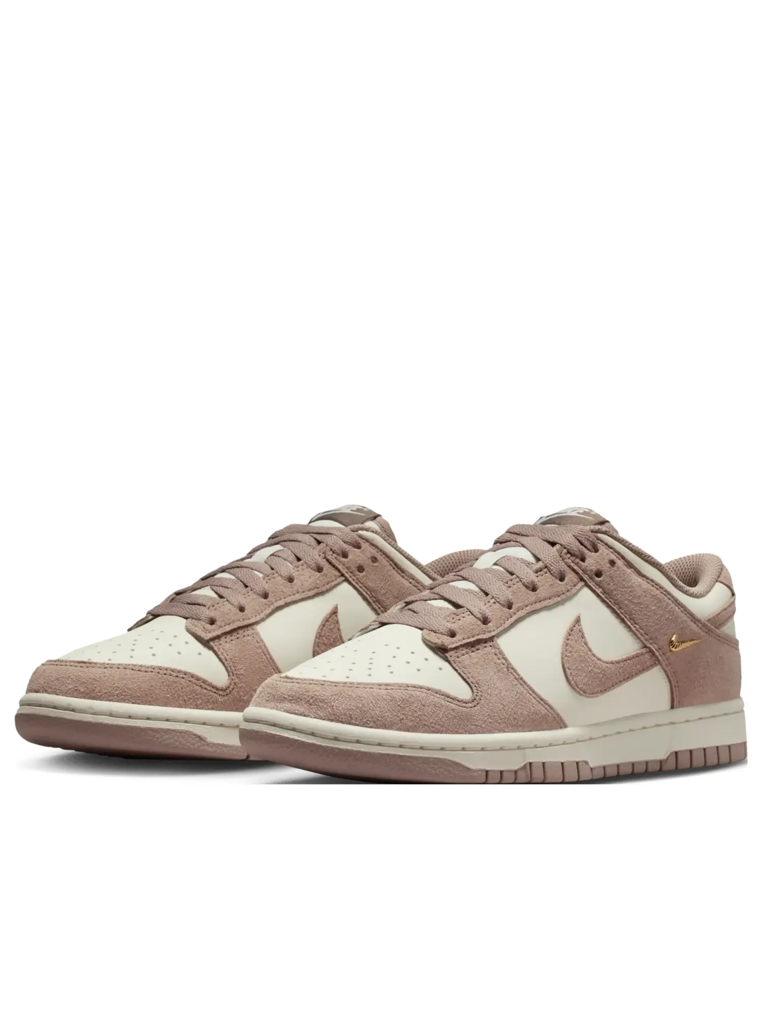 Кроссовки (WMNS) Nike Dunk Low 'Sail Malt' — изображение 4 из 7, коричневый