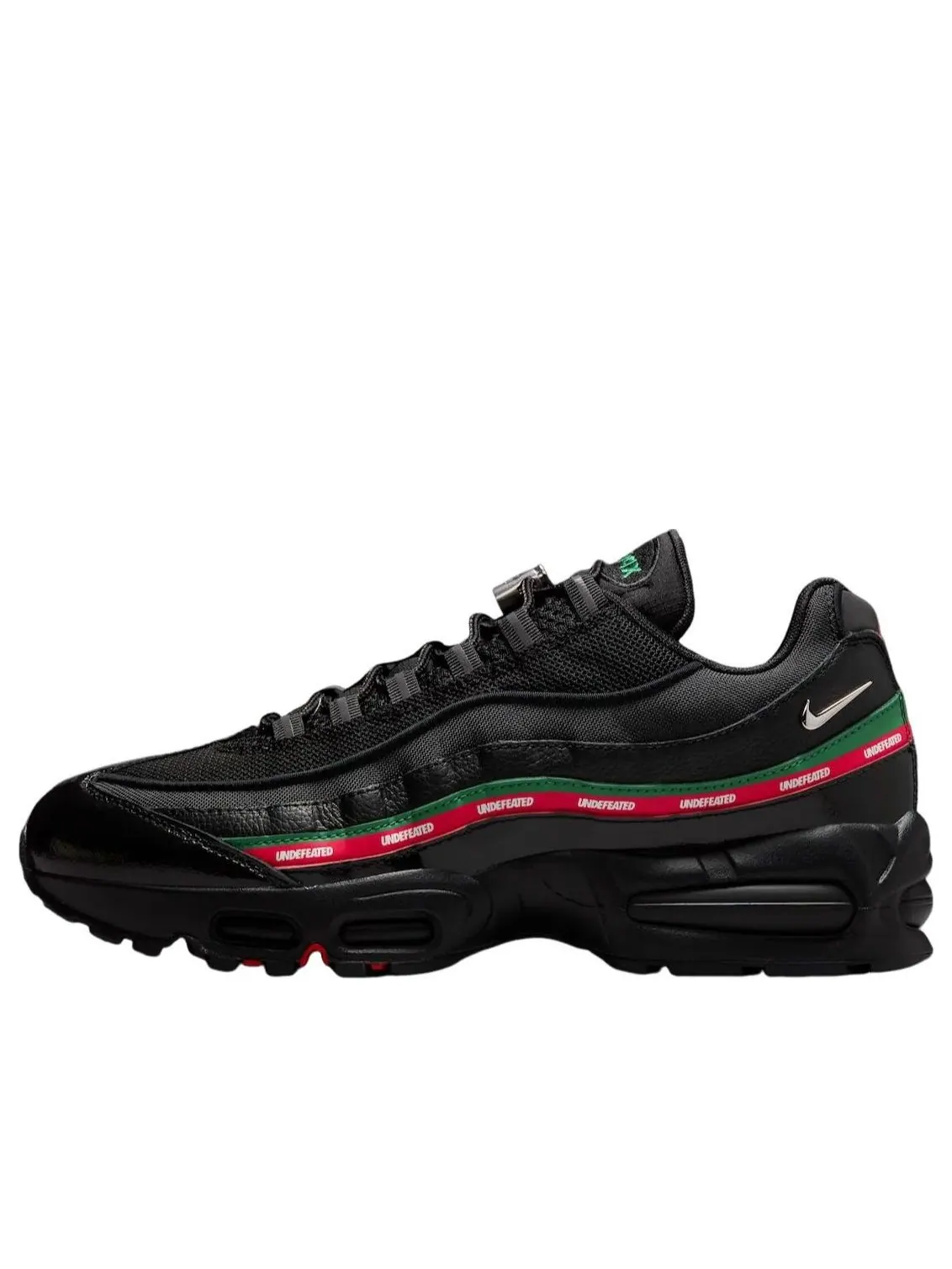 Кроссовки Nike x Undefeated Air Max 95 'Black Metallic Silver' — изображение 1 из 5