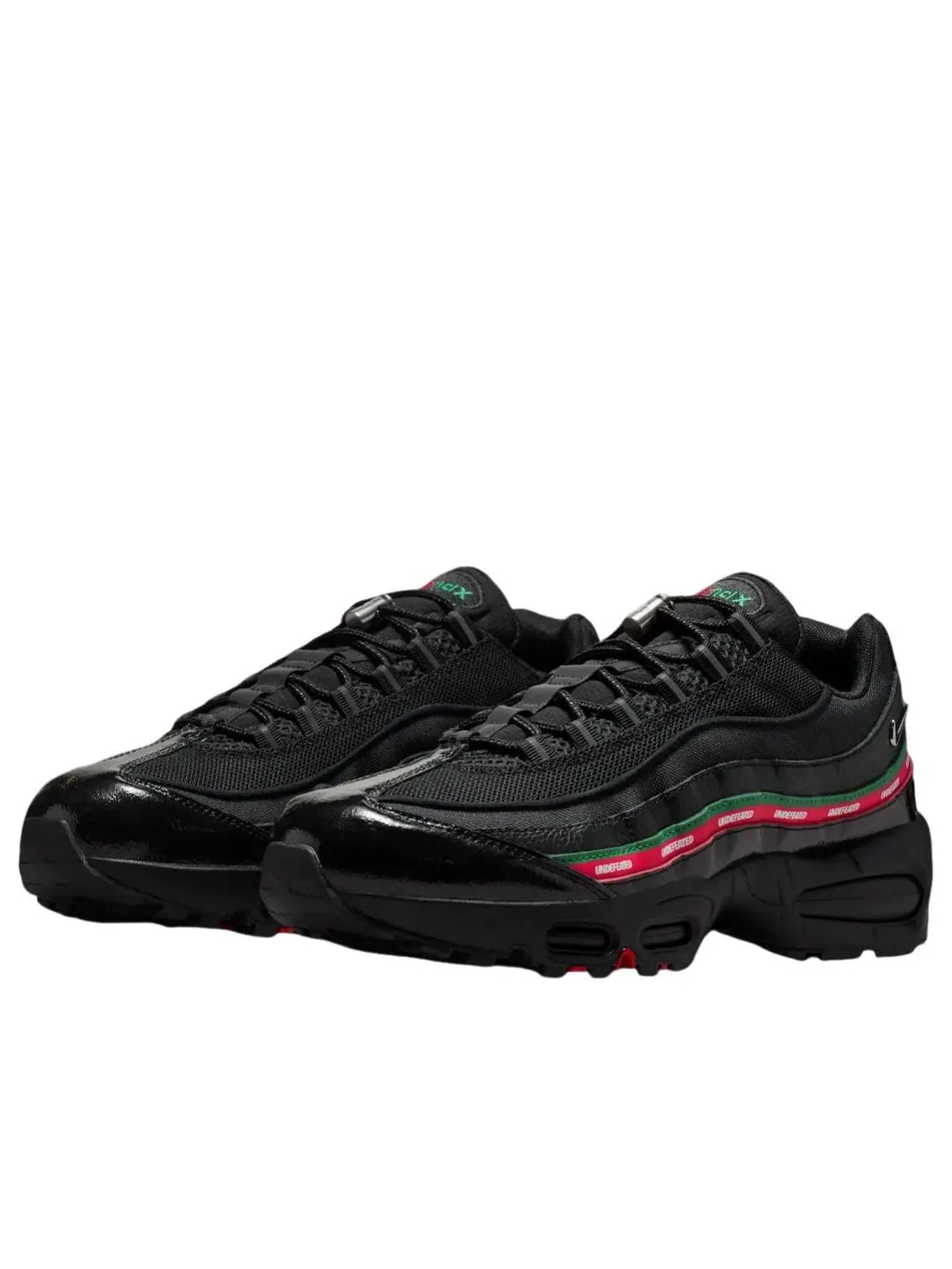 Кроссовки Nike x Undefeated Air Max 95 'Black Metallic Silver' — изображение 2 из 5