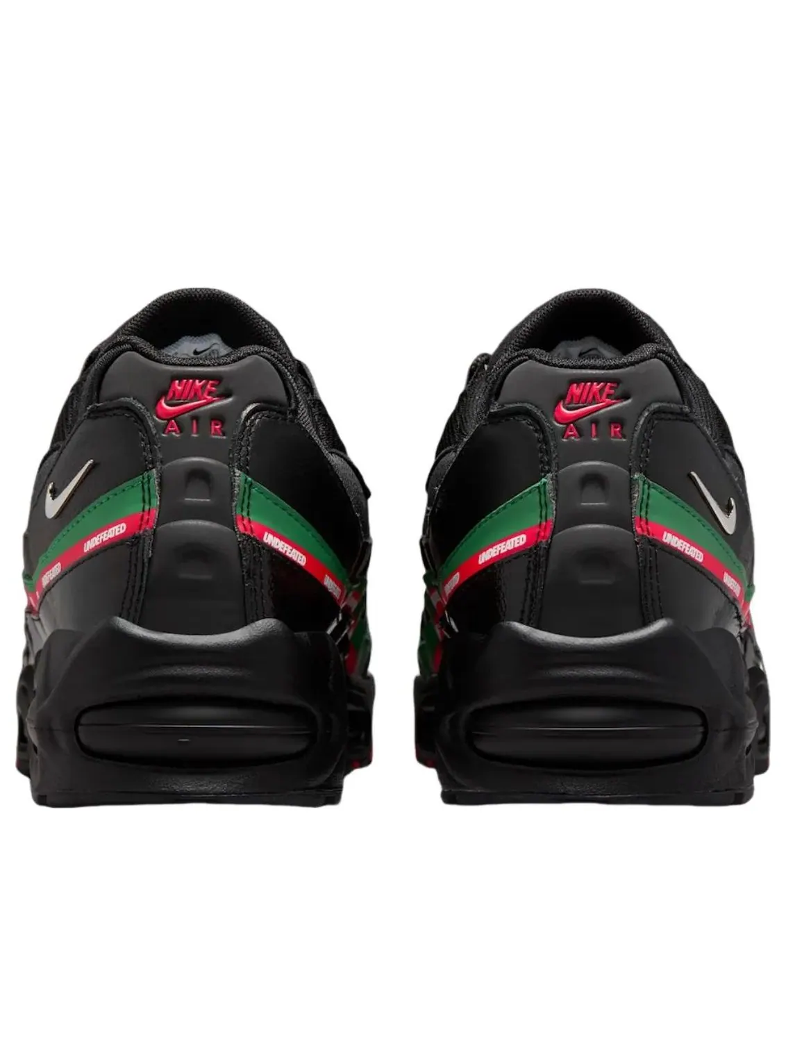 Кроссовки Nike x Undefeated Air Max 95 'Black Metallic Silver' — изображение 4 из 5