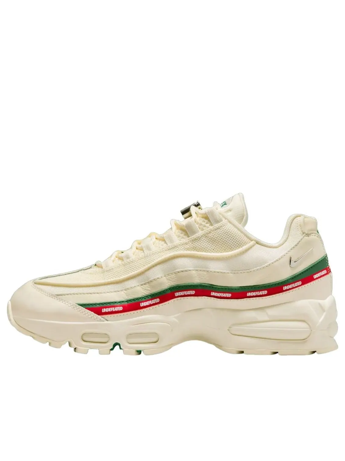 Кроссовки Nike x Undefeated Air Max 95 'Sail Green Red' — изображение 1 из 5
