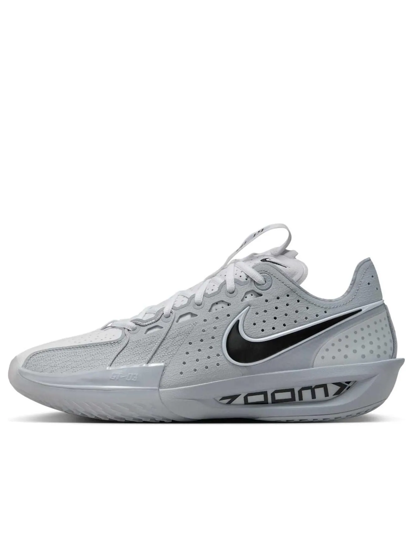 Кроссовки Nike Zoom GT Cut 3 TB 'White Grey' — изображение 1 из 6, белый/серый