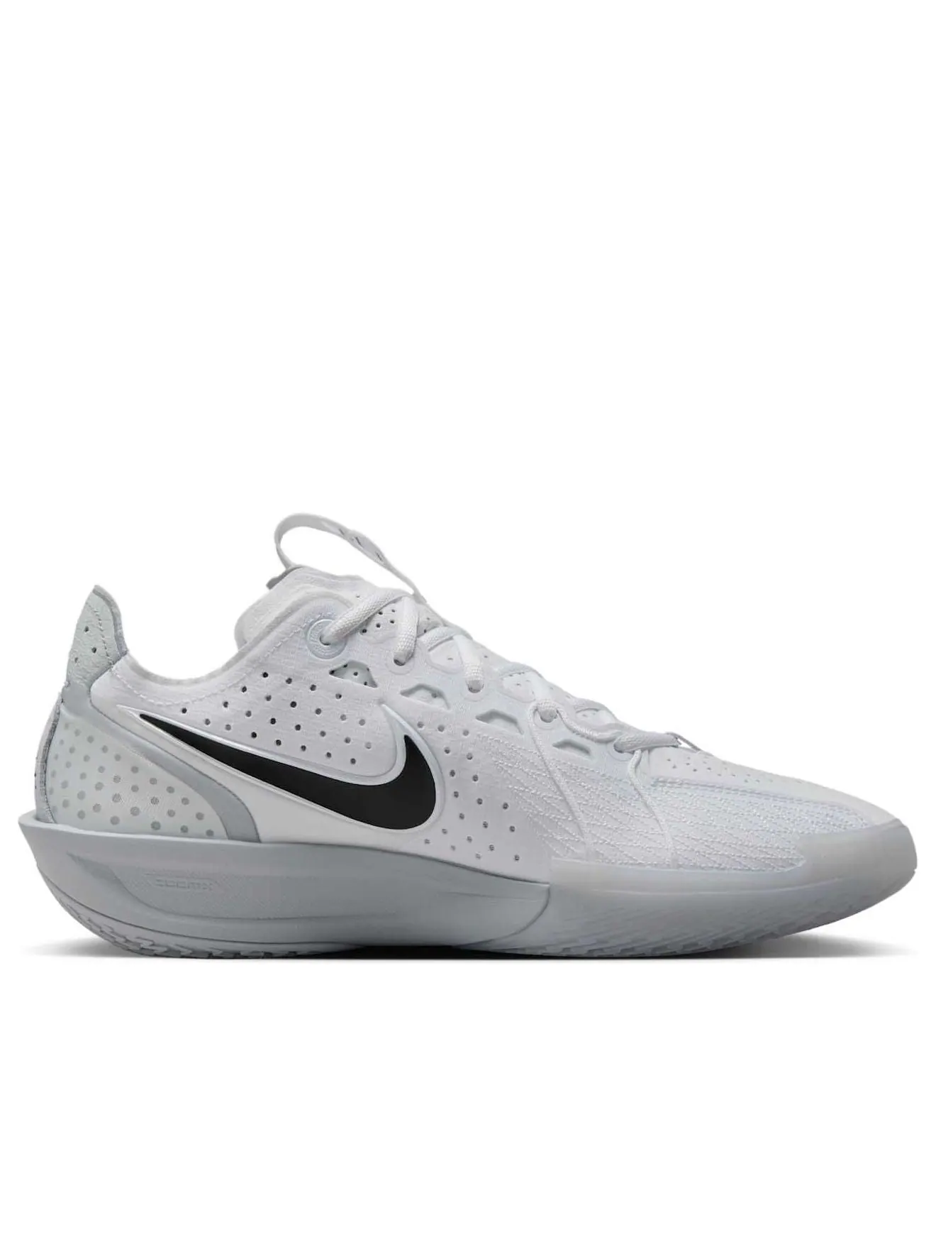 Кроссовки Nike Zoom GT Cut 3 TB 'White Grey' — изображение 6 из 6, белый/серый