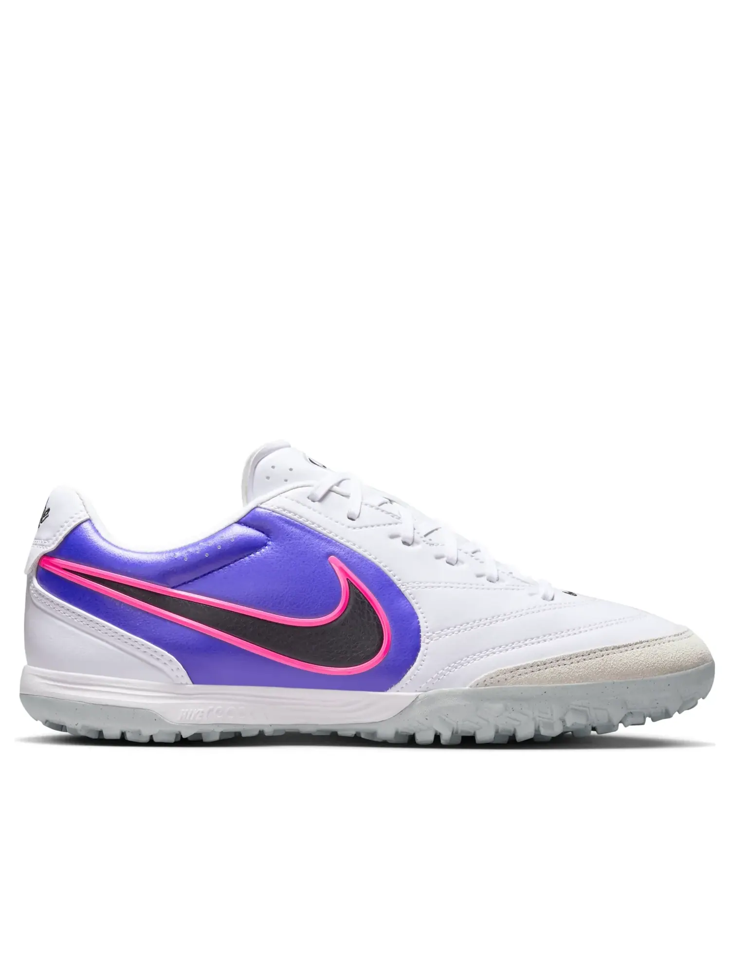 Кроссовки Nike Tiempo Ligera Pro 'White Racer Blue Pink Blast Black' — изображение 6 из 6, белый