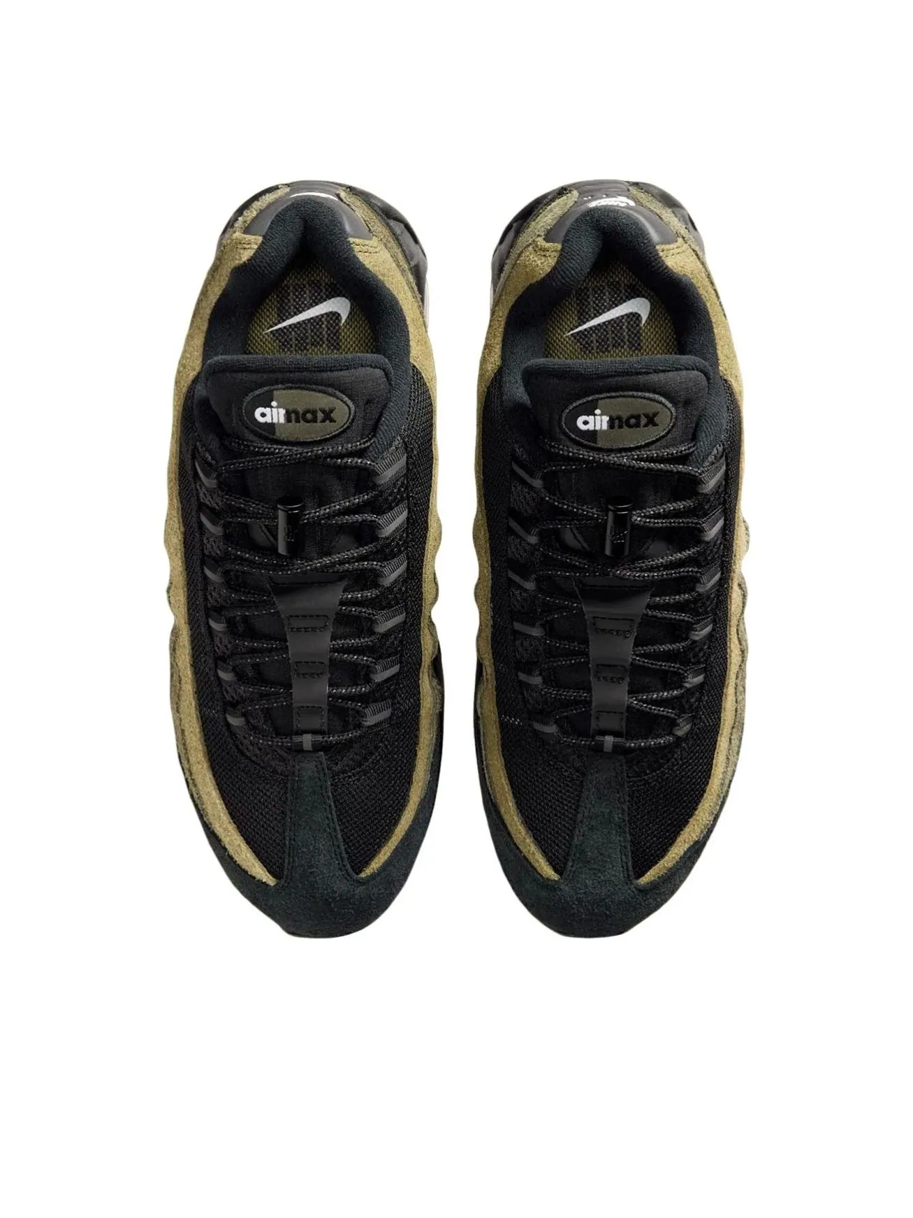 Кроссовки Nike x Undefeated Air Max 95 'La Brea' — изображение 3 из 6, оливковый/черный/хаки