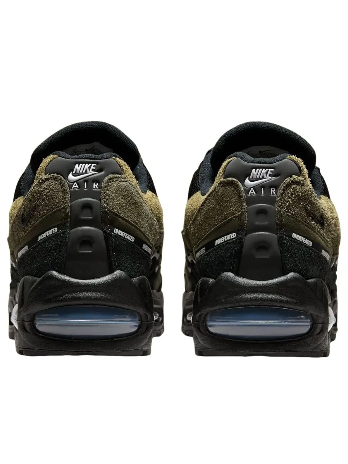 Кроссовки Nike x Undefeated Air Max 95 'La Brea' — изображение 4 из 6, оливковый/черный/хаки
