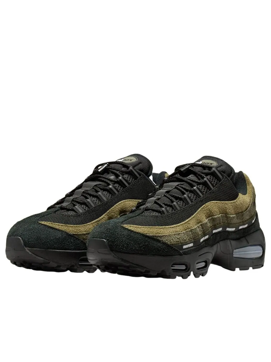 Кроссовки Nike x Undefeated Air Max 95 'La Brea' — изображение 6 из 6, оливковый/черный/хаки