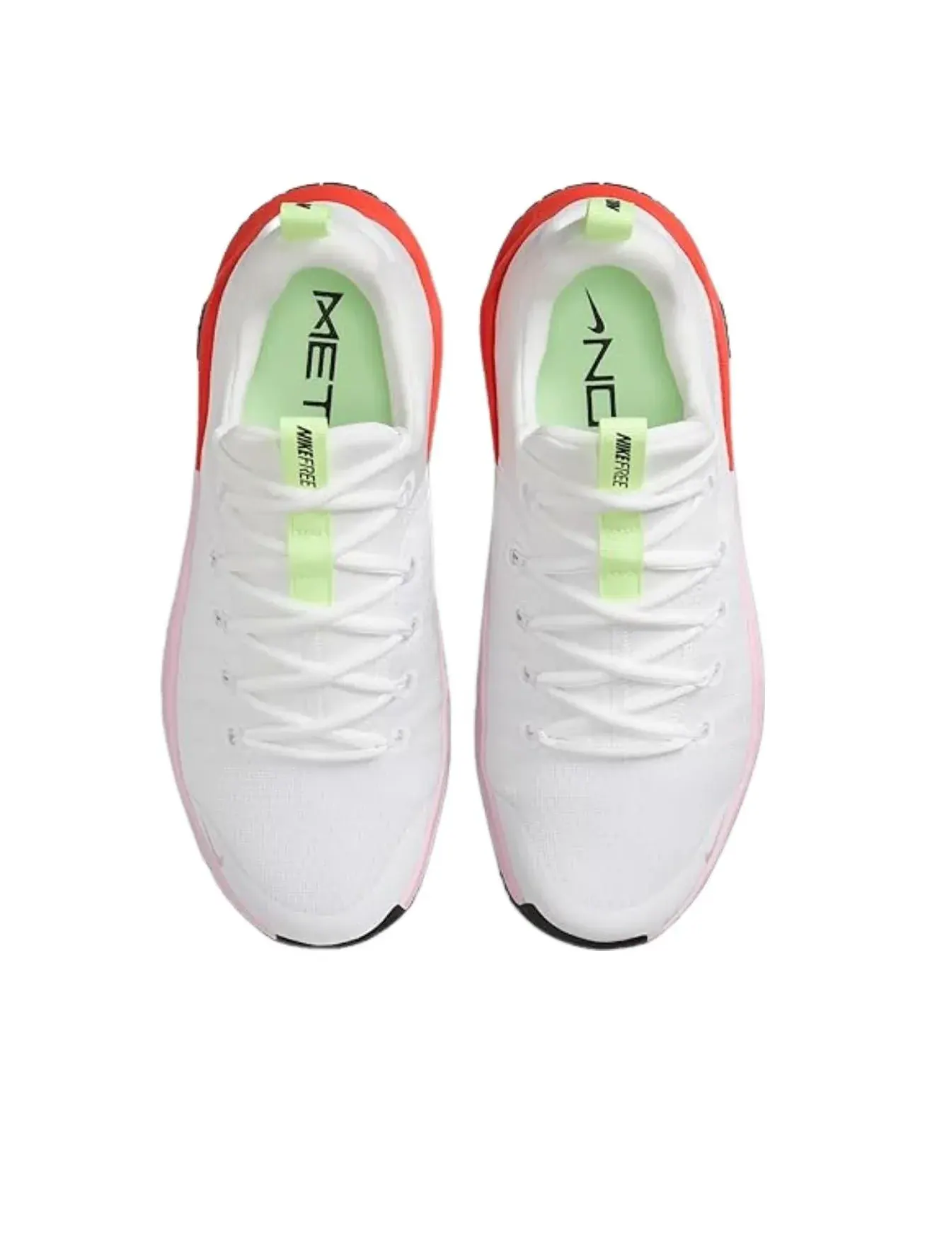 Кроссовки (WMNS) Nike Free Metcon 6 'White Barely Volt Bright Crimson Pink Foam' — изображение 3 из 5, белый