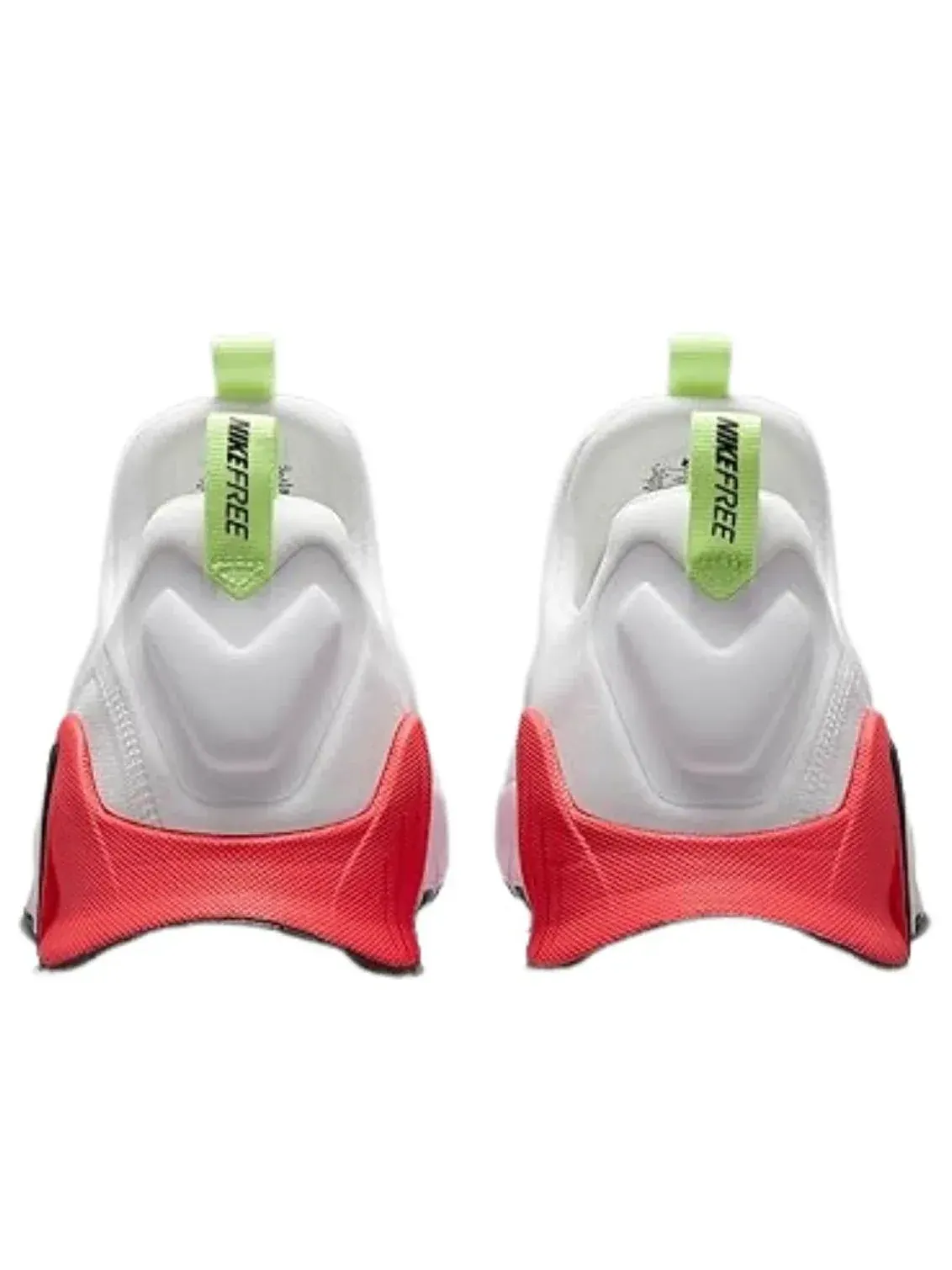 Кроссовки (WMNS) Nike Free Metcon 6 'White Barely Volt Bright Crimson Pink Foam' — изображение 4 из 5, белый